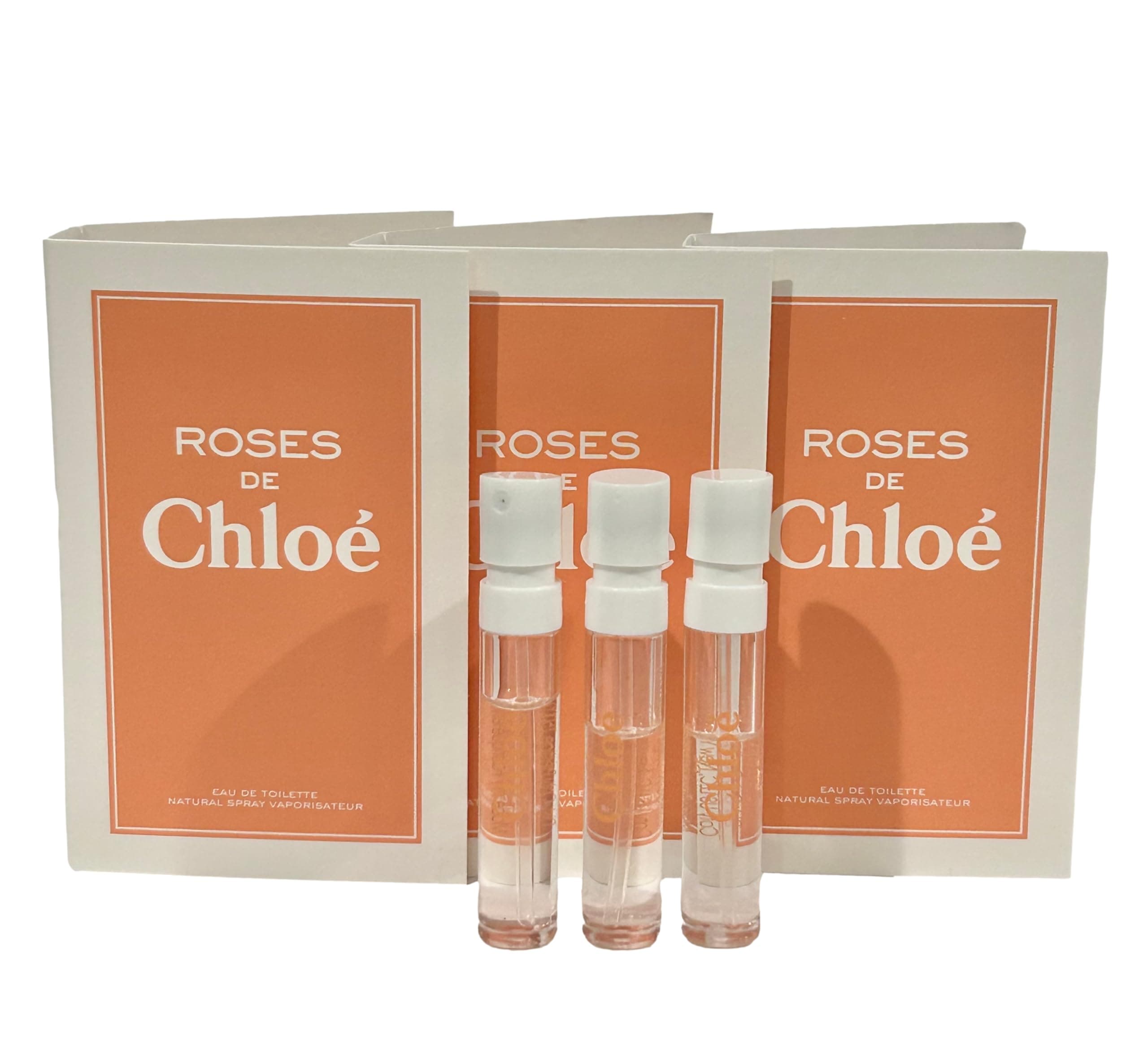 Chloe Sample Perfume Roses De Parfum Sample WOMEN Spray 1.2 ml / 0.04 oz - set of 3