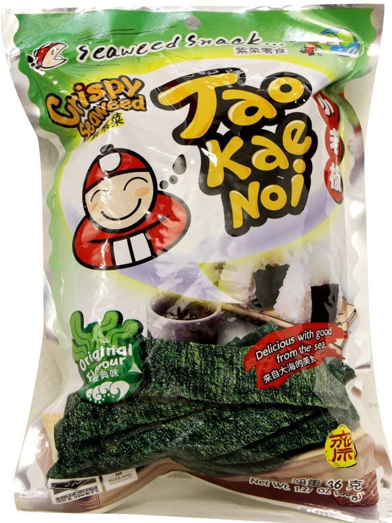 Hi Crispy Seaweed Original Flavor, 1.41oz x 6packs