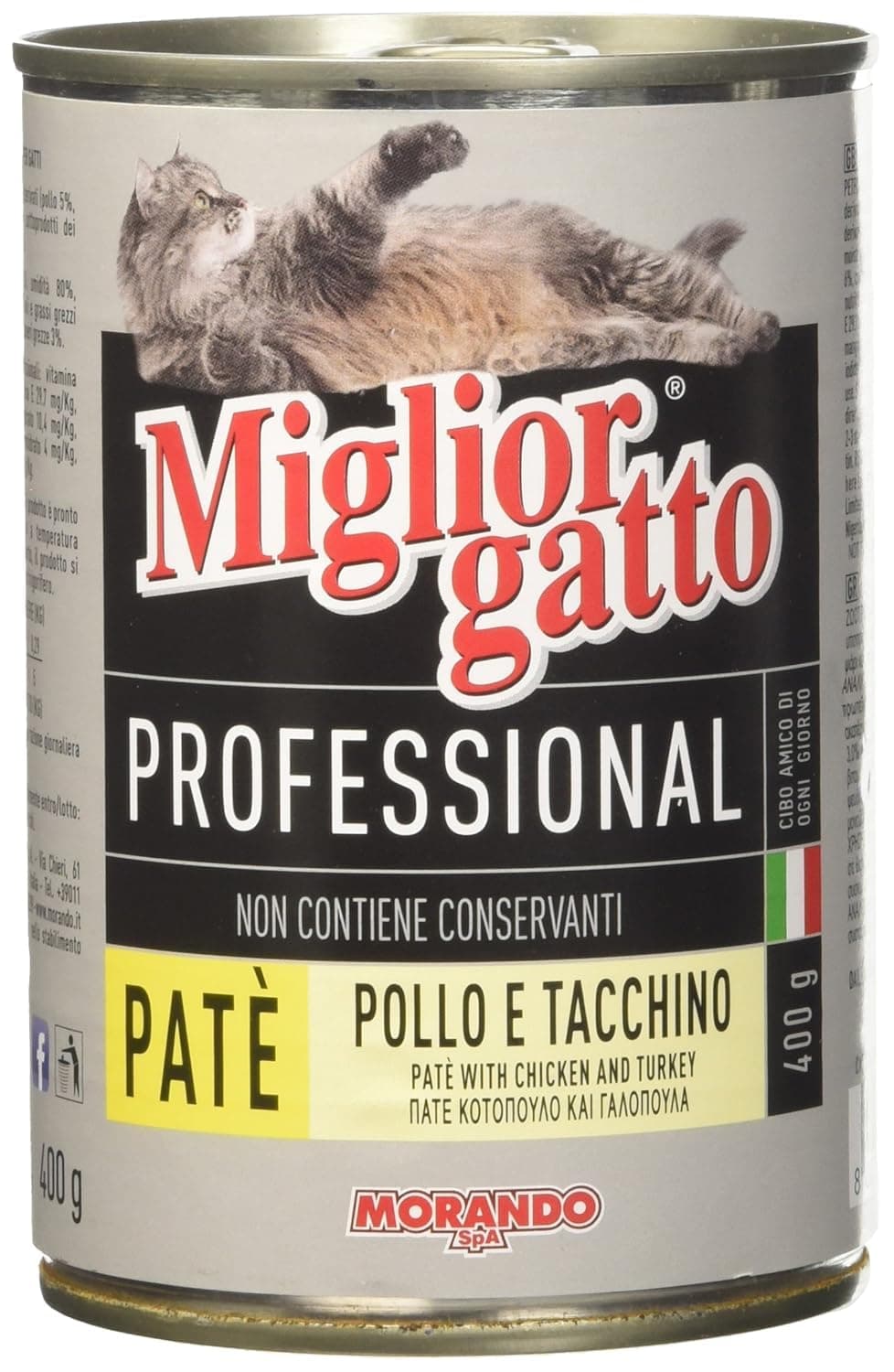 Morando Best Cat Pate Chicken/tacc. GR 400