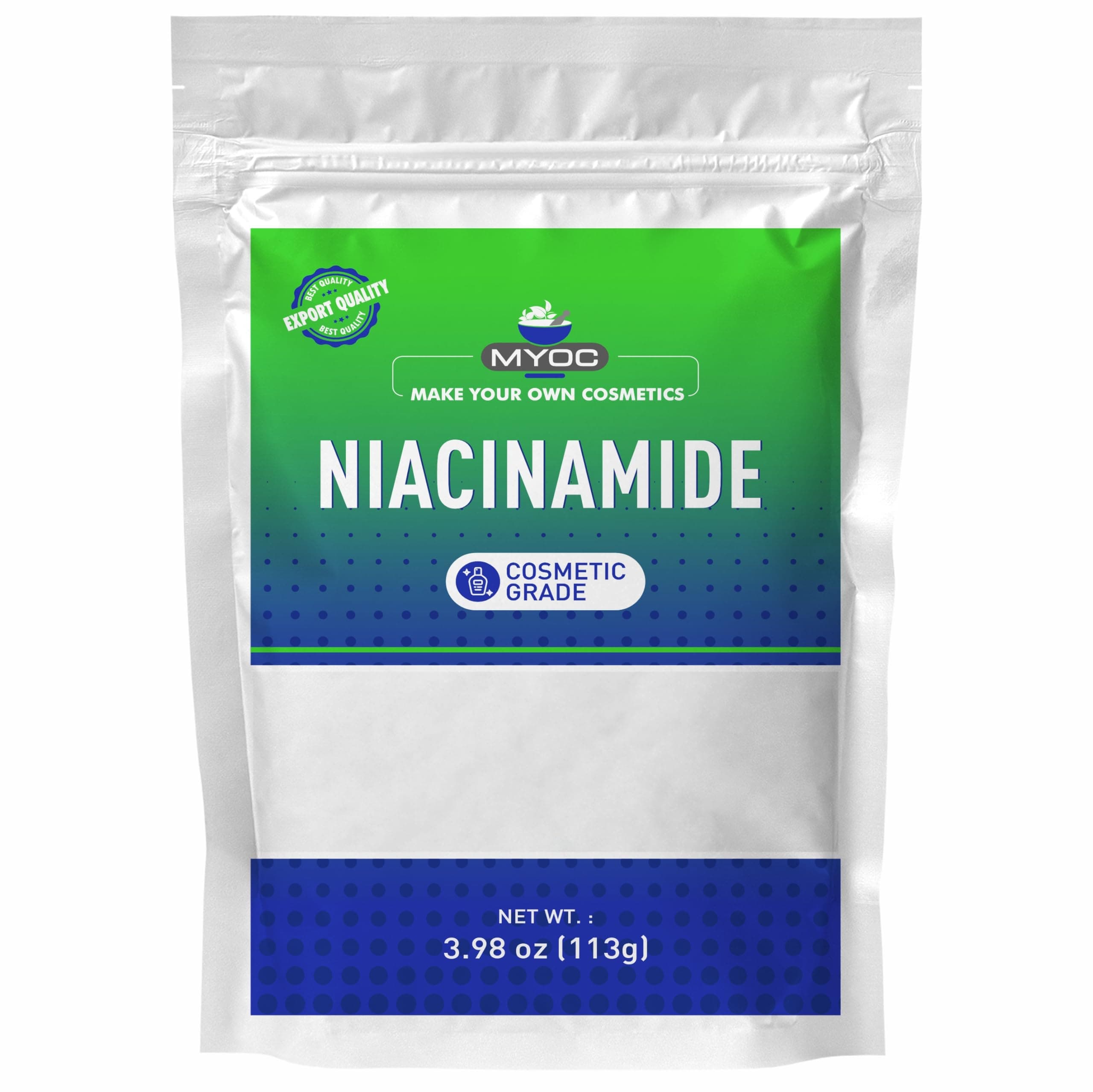 Niacinamide Powder | Cosmetic Grade | DIY Skincare & Beauty Formulations | 3.9oz / 113g