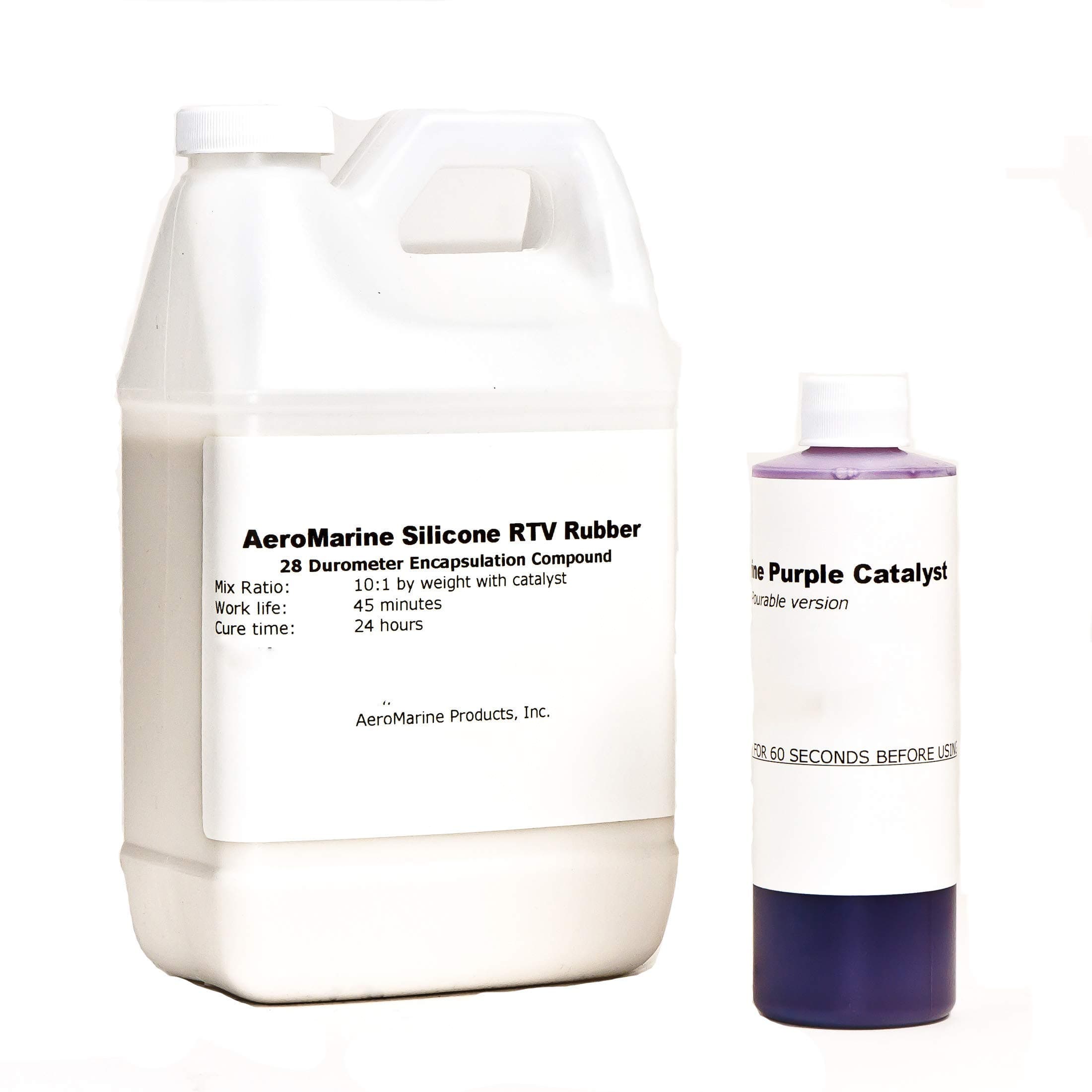 AM 128 Silicone Rubber RTV 4.4 lb Kit