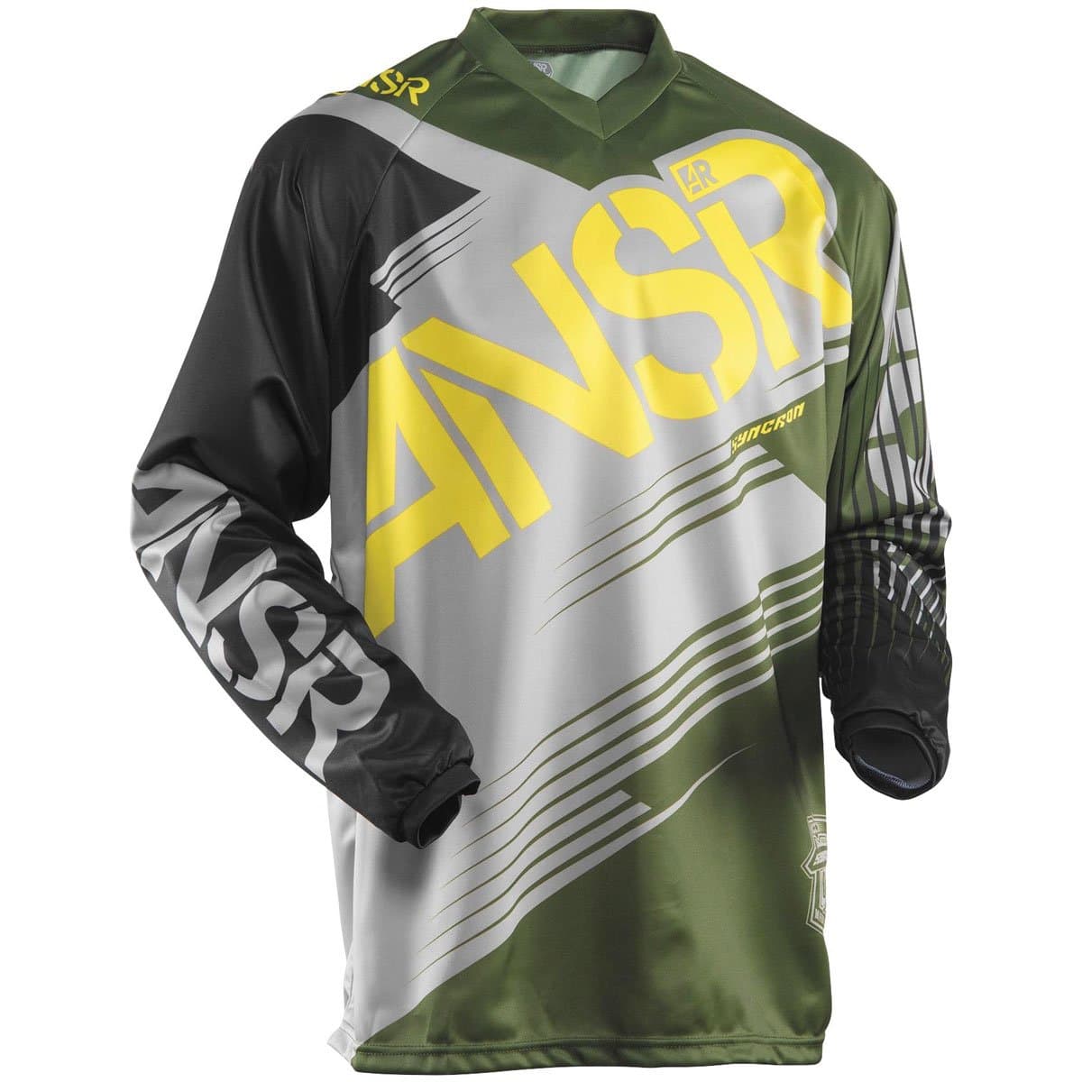 Answer Racing Syncron Youth Boys Dirt Bike Motorcycle Jersey - Forest Green / Medium