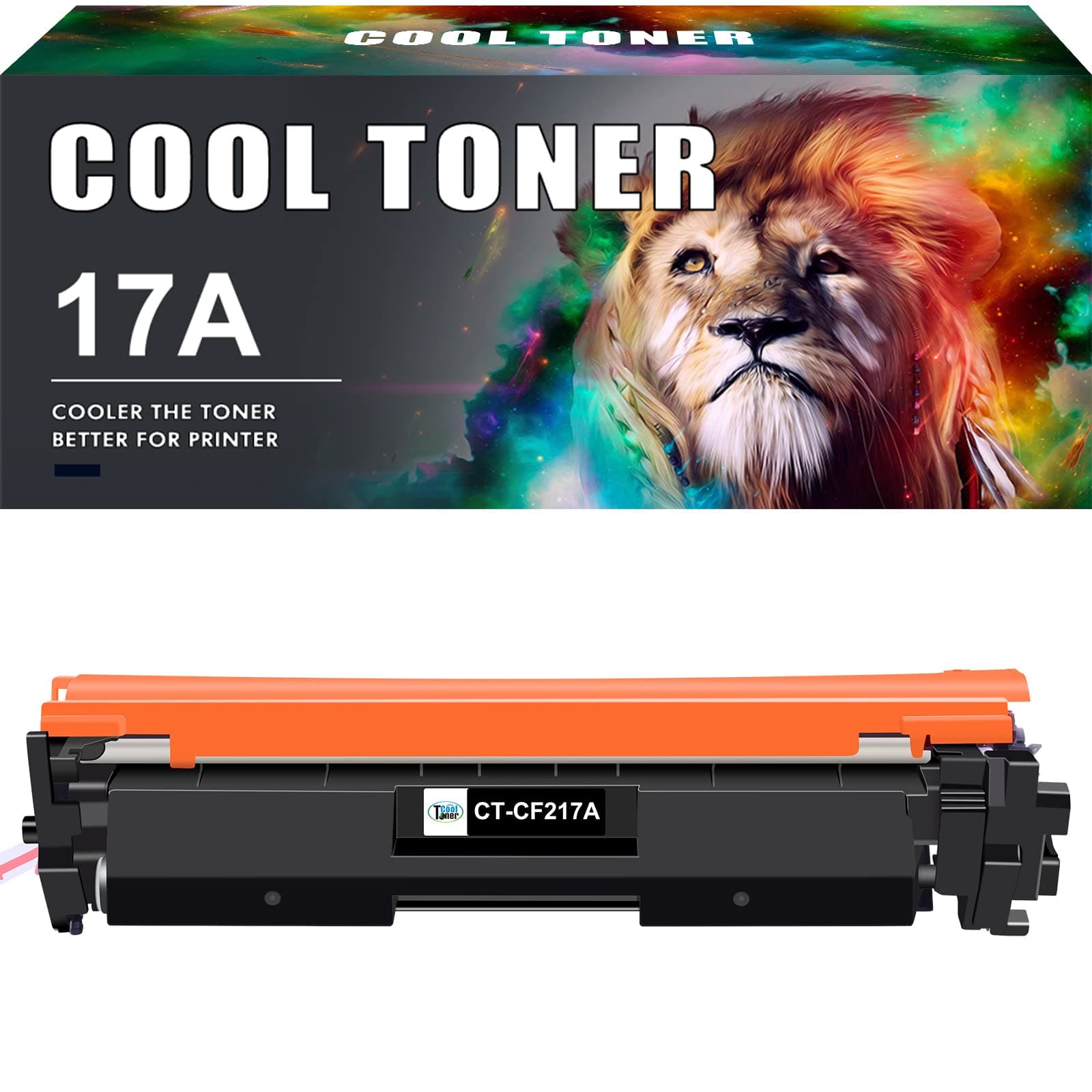 Cool Toner Compatible Toner Cartridge Replacement for HP 17A CF217A LaserJet Pro MFP M130FW M130FN M130NW M130A M130 M102w M102a M102 Printer (Black,1-Pack)