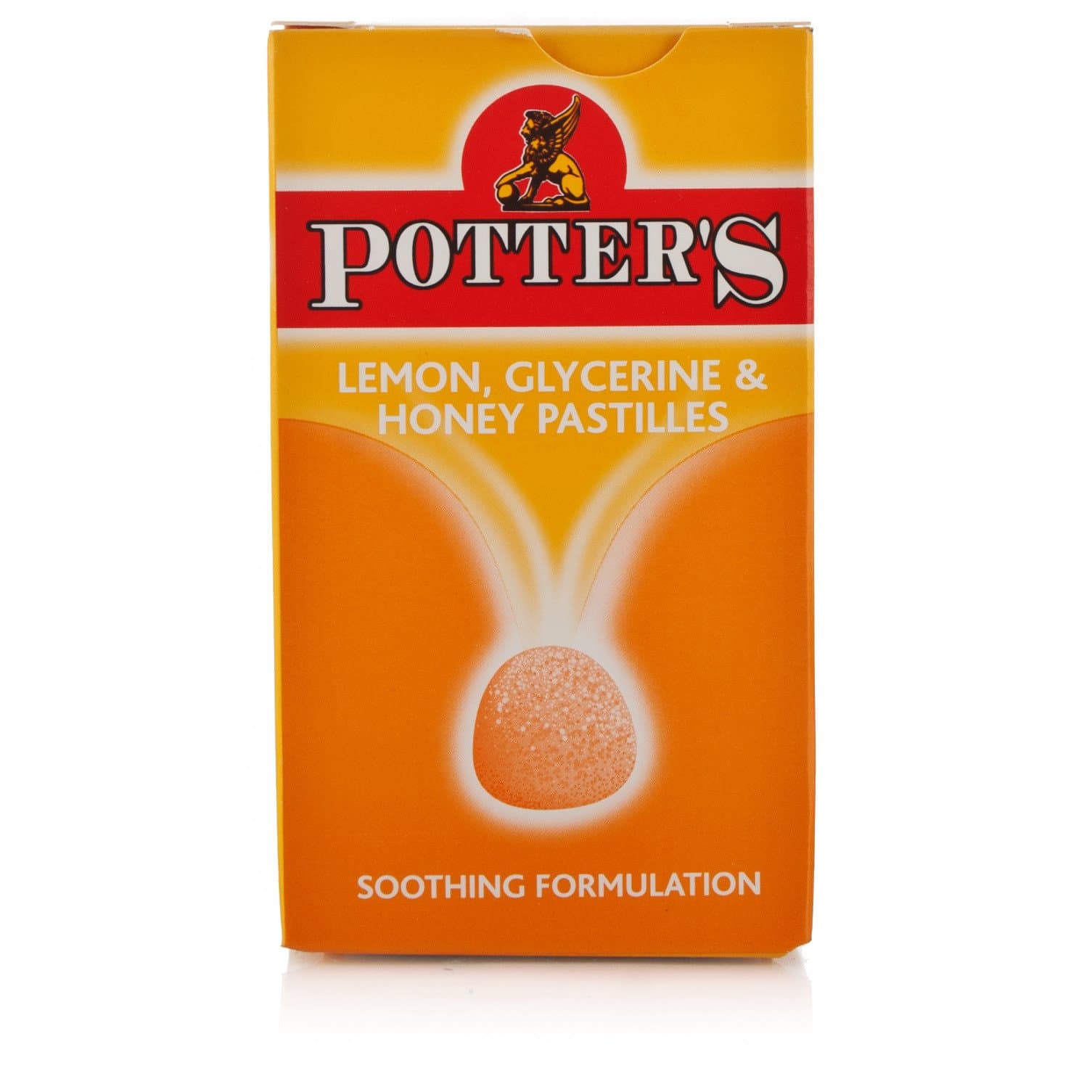 Potters Lemon Glycerine & Honey Pastilles 45 G