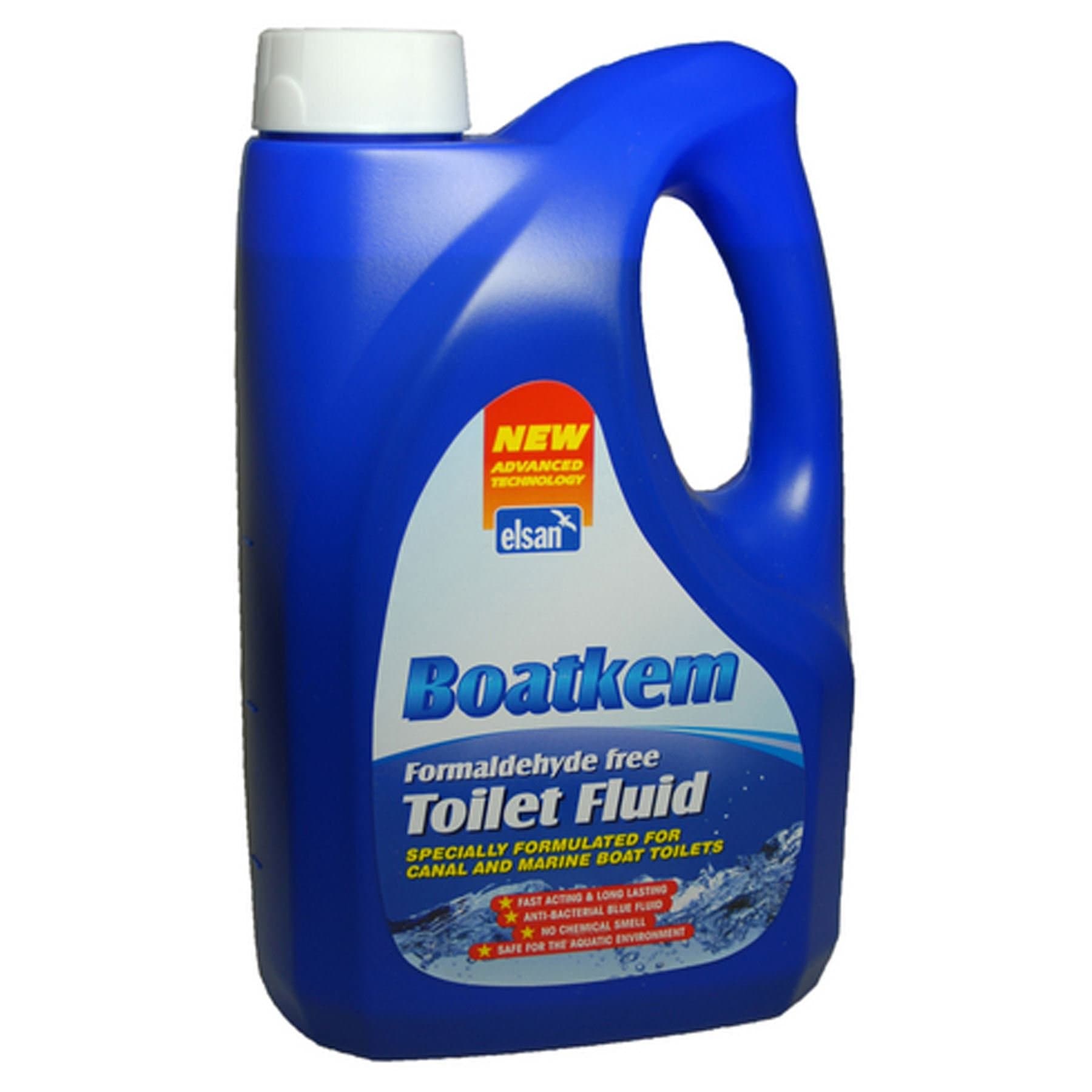 Elsan Boatkem Toilet Fluid Chemical Cleaner Marine Safe Yacht Boat 2L