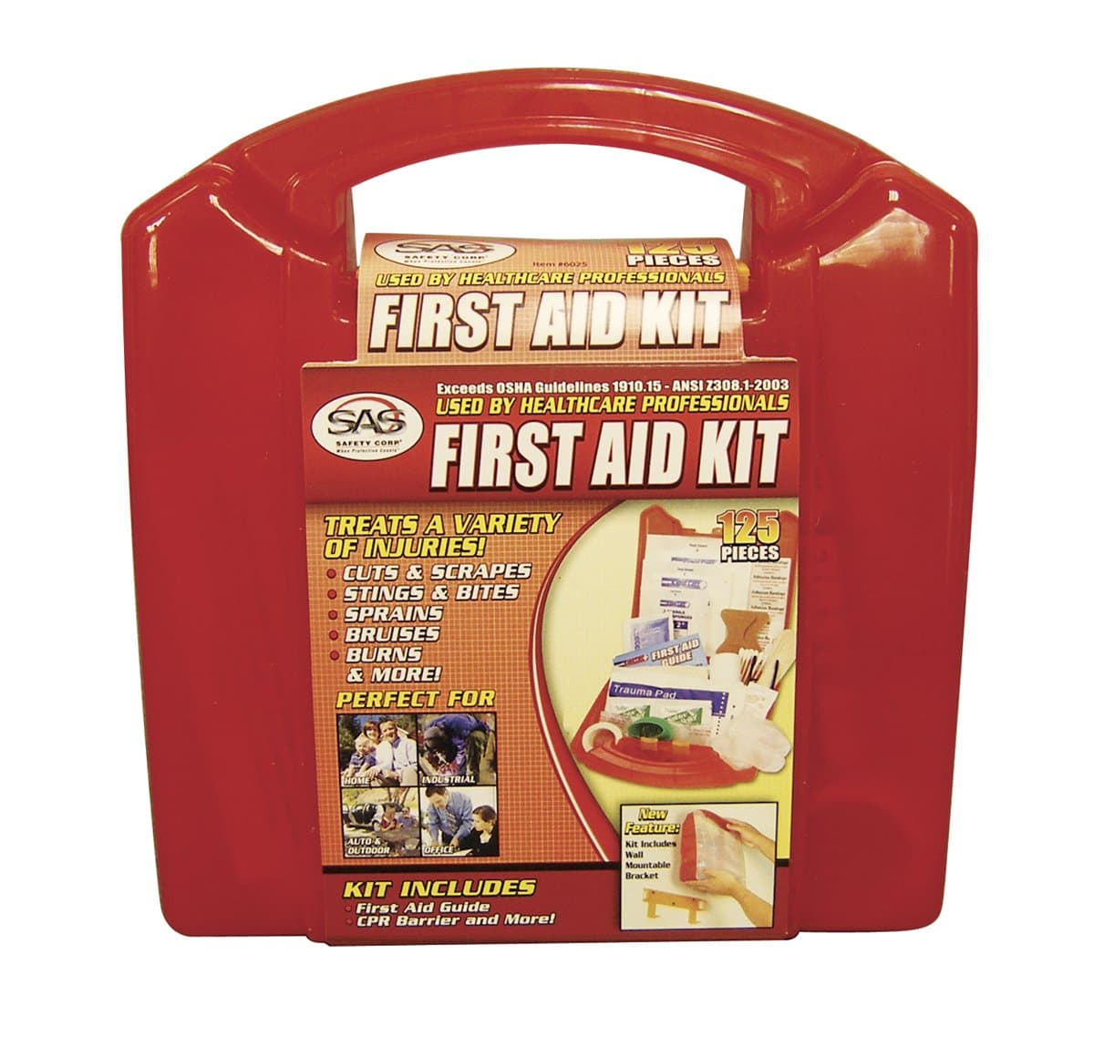 Survival Air Systems 6025 First-Aid 25 Personal Kit