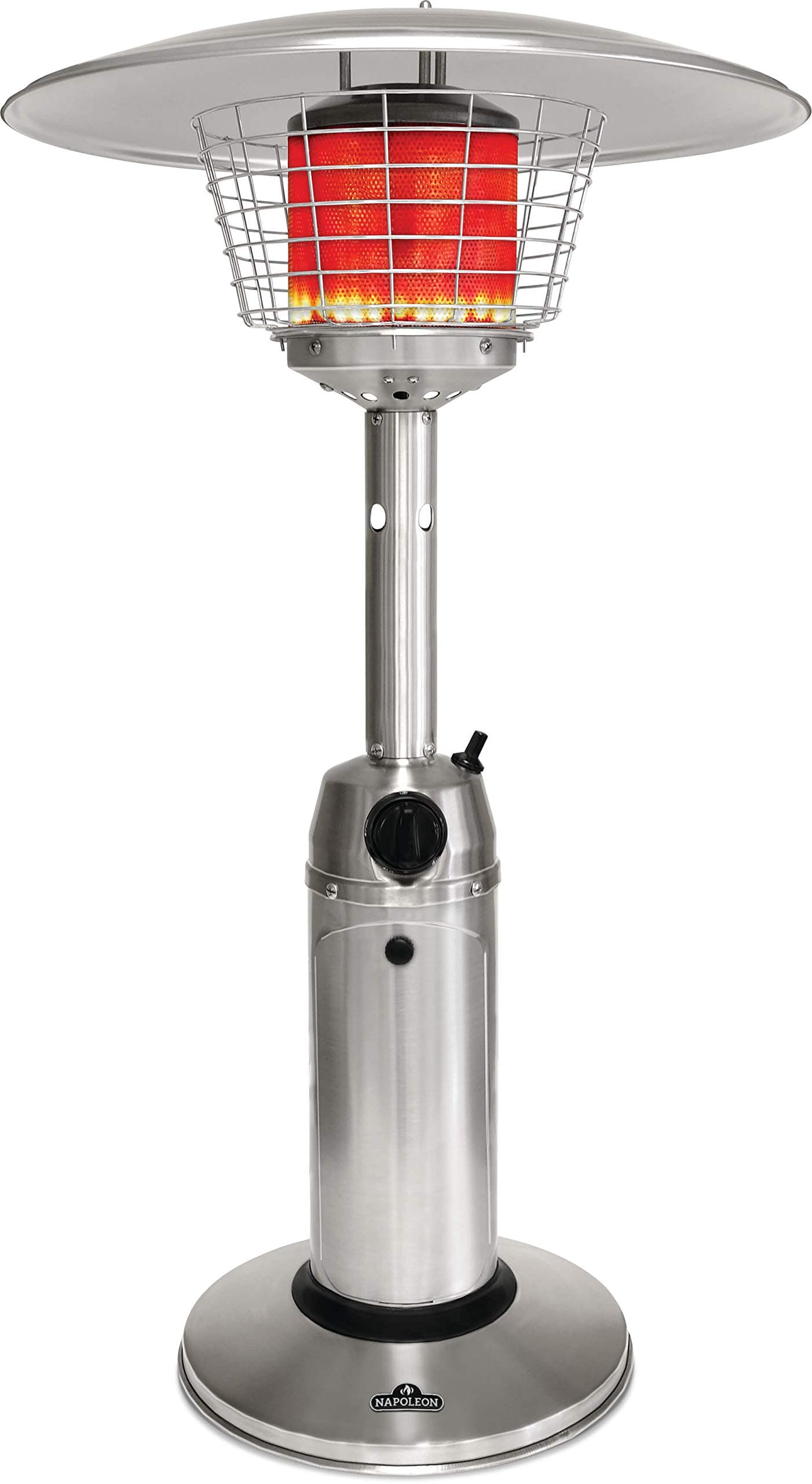 Napoleon Tabletop Patio Heater 11000 BTU Propane, Stainless Steel