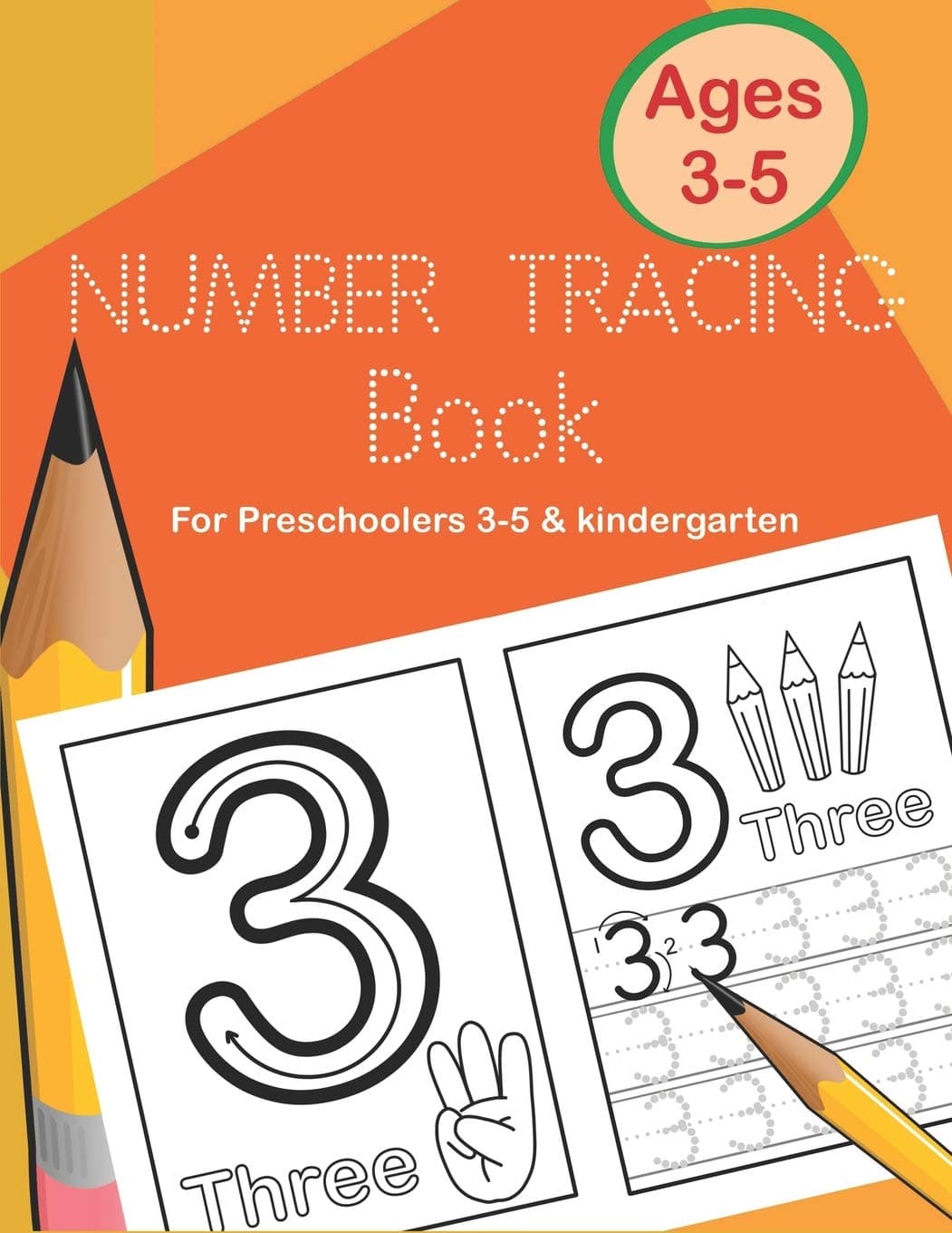 Number Tracing Book for Preschoolers 3-5 & Kindergarten: Fun and Easy Way to Learn 1 to 20 for Kids ages 3 to 5 (Learn to Write and Draw for Kids)