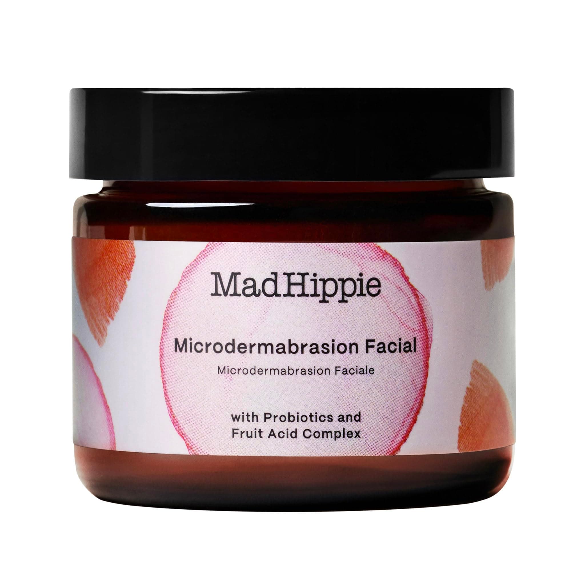 MicroDermabrasion Facial - Exfoliating Face Scrub with Glycolic Acid, Mandelic Acid, AHA Complex & Hyaluronic Acid, 2.1 Fl Oz