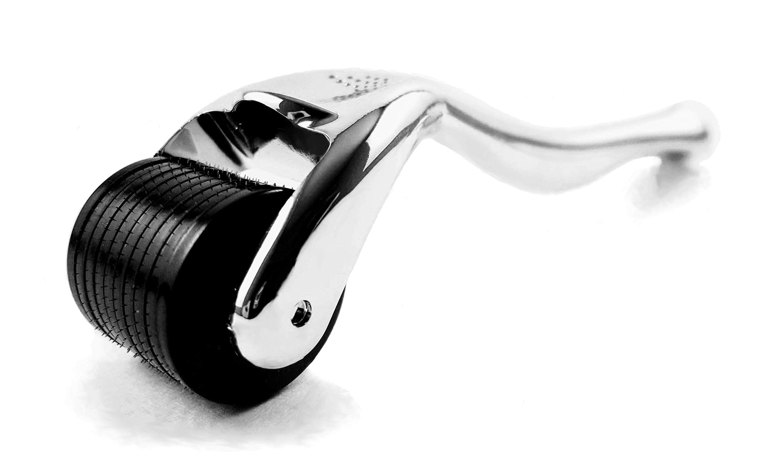 Derma Roller - Stainless Steel Microneedle Roller - Microdermabrasion Face Roller - 540 0.25mm Exfoliating Stainless Steel Needles - Microneedle Roller Kit - Gentle and Safe - Free Storage Case