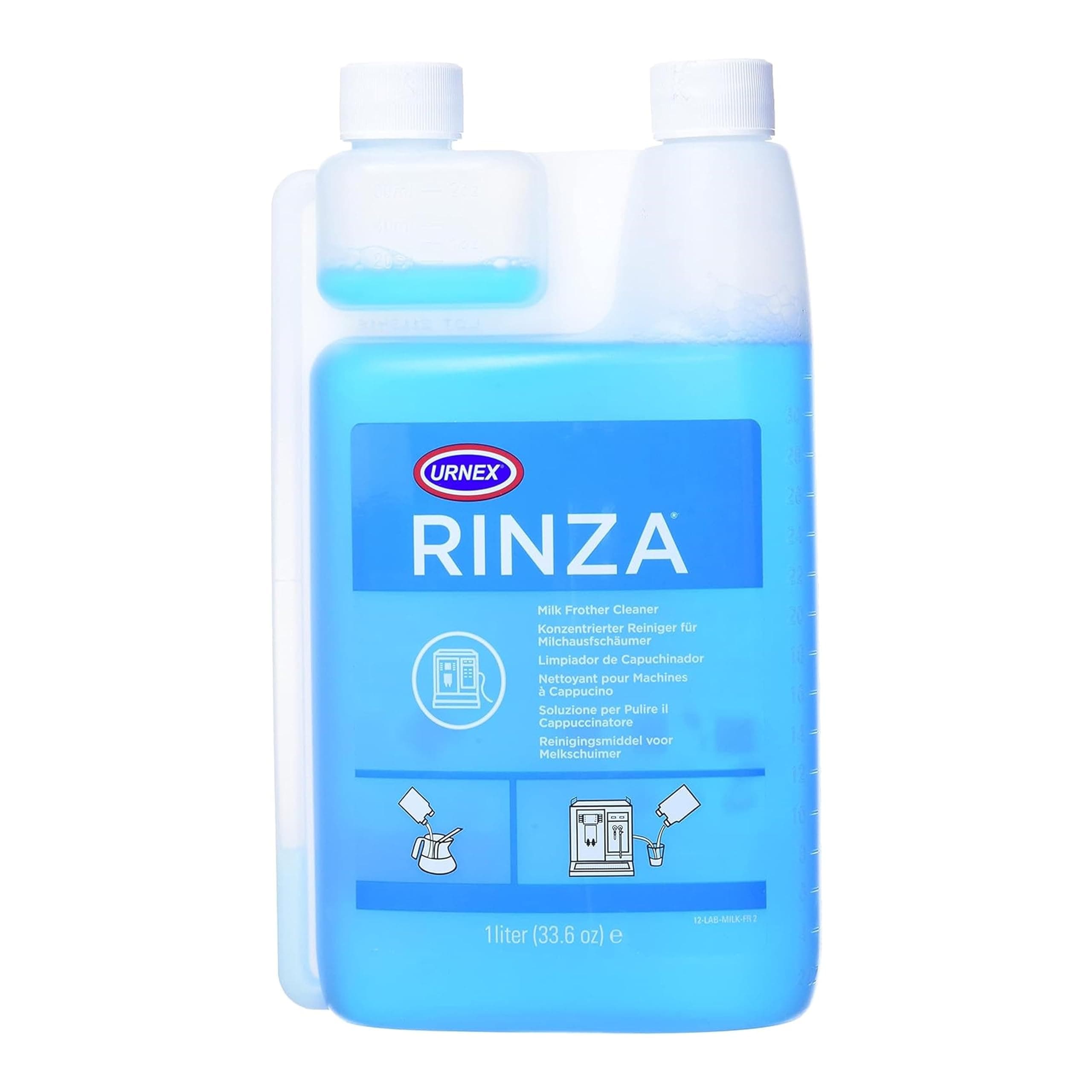 Urnex Rinza Alkaline Formula Milk Frother Cleaner - 33.6 Ounce