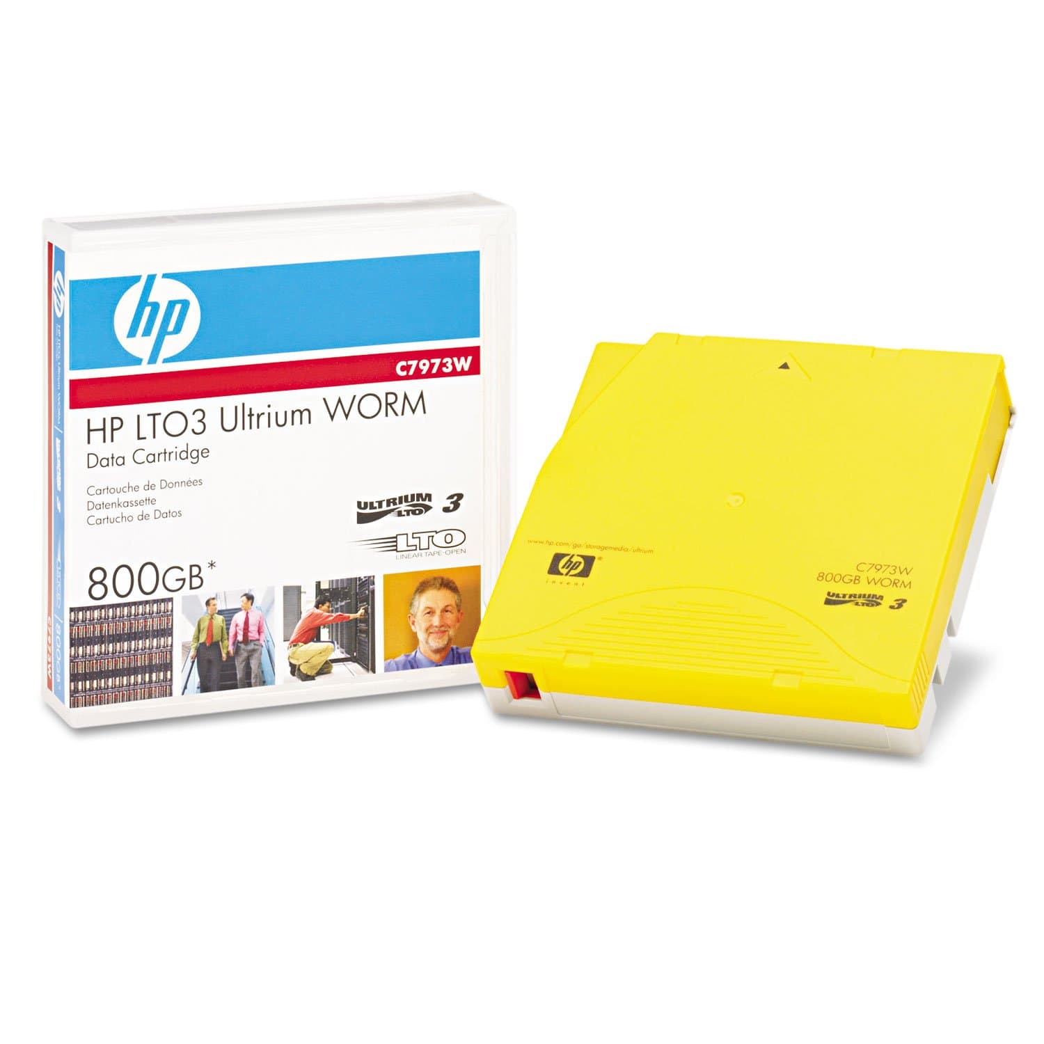 HP Original LTO Ultrium 3 WORM C7973W Storage Media (400 GB-800 GB)