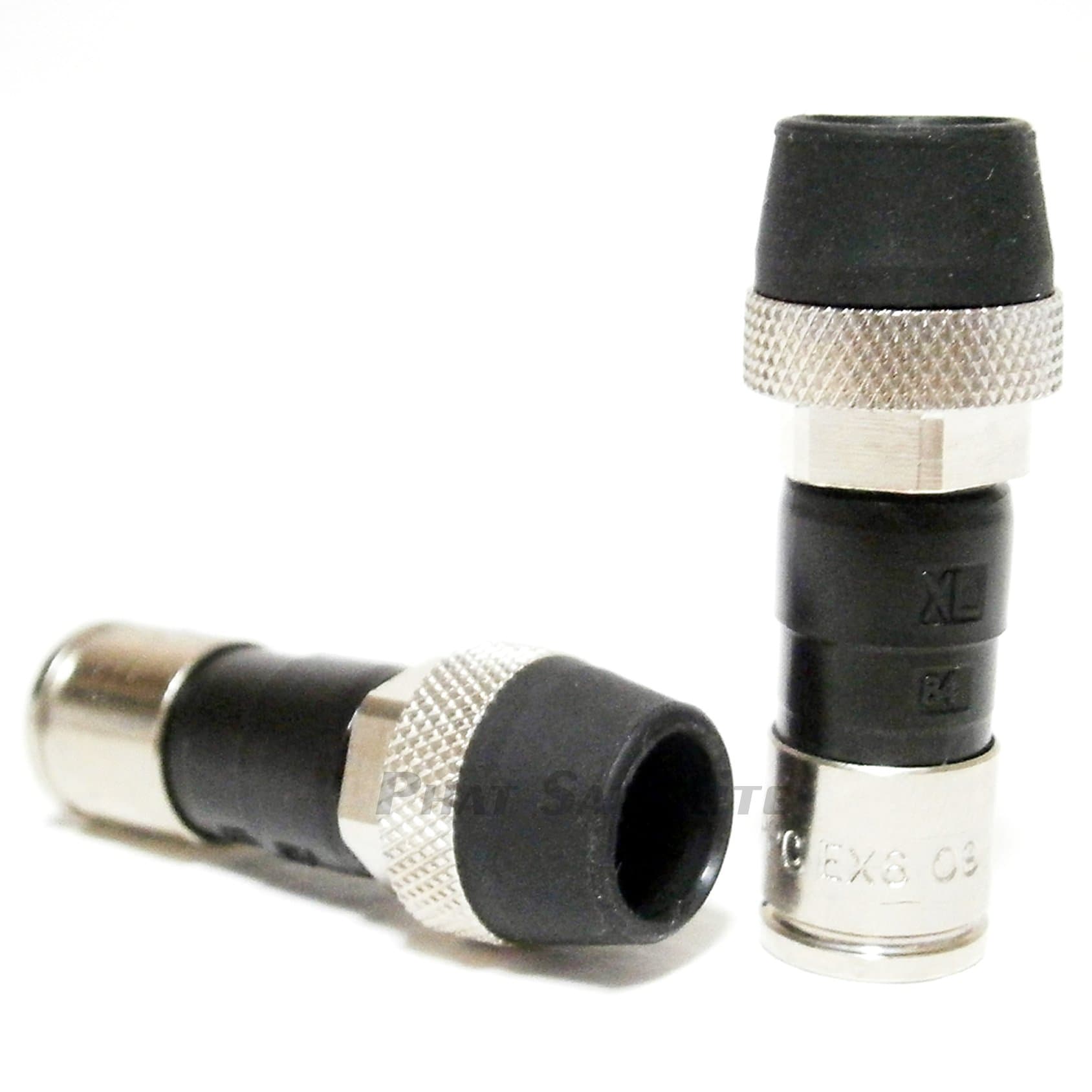 50 Pieces PPC RG6 AquaTight Weather Boot Univeral Drop Compression Connectors Coaxial Fitting