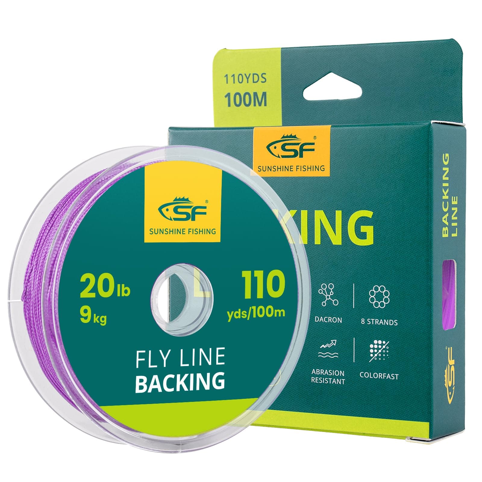 SF Fly Fishing Backing Line Braided Trout Line