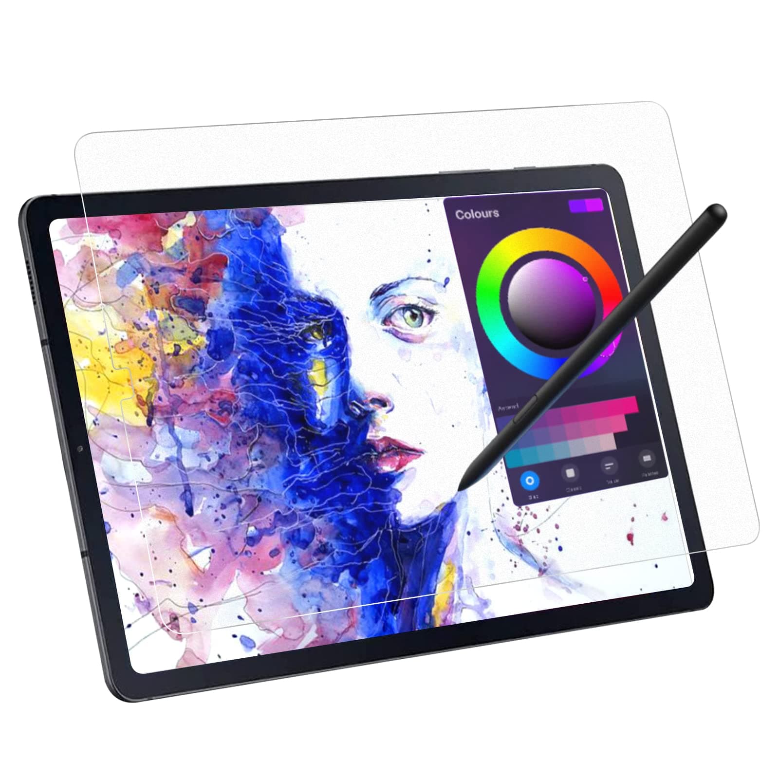 ZOEGAA Paper Screen Protector Compatible with Galaxy Tab S6 Lite 10.4 inch 2024, Matte Samsung S6 Lite Screen Protector Anti-Glare Anti-Blue Light,for Write and Draw on Paper Compatible with S Pen