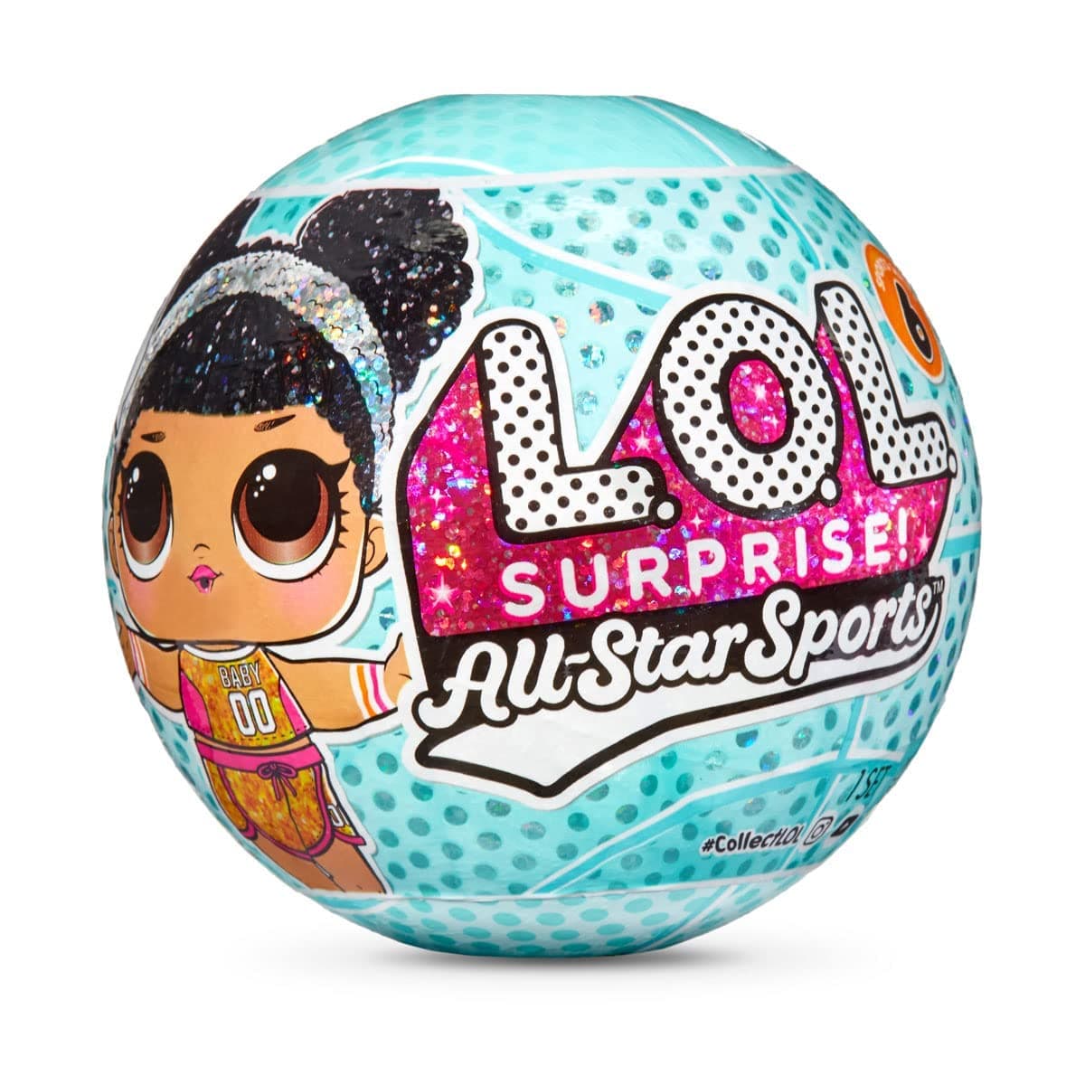 L.O.L. Surprise! All-Star B.B.s Sports Sparkly Basketball Series with 8 Surprises