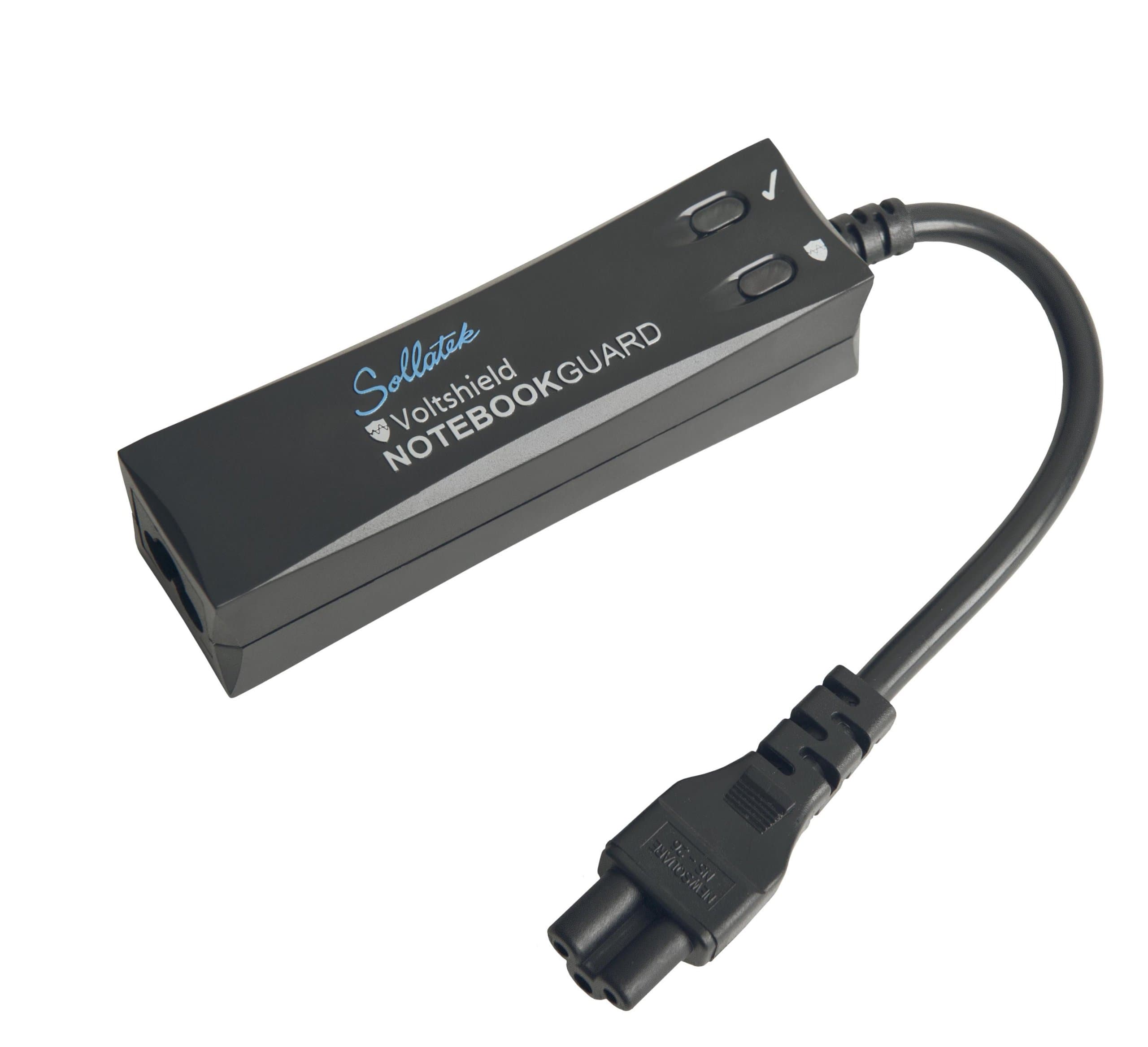 NotebookGuard, Laptop Over-voltage and Surge protector, Cloverleaf connector