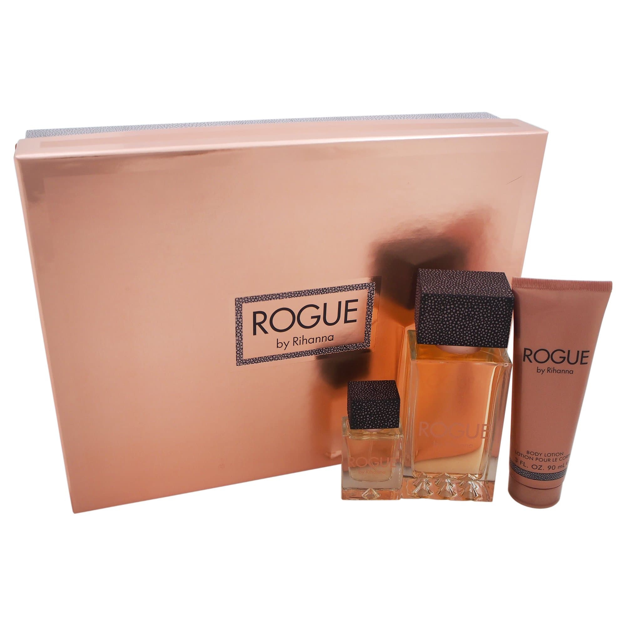Rogue For Women By Rihanna 3 Piece Holiday Gift Set