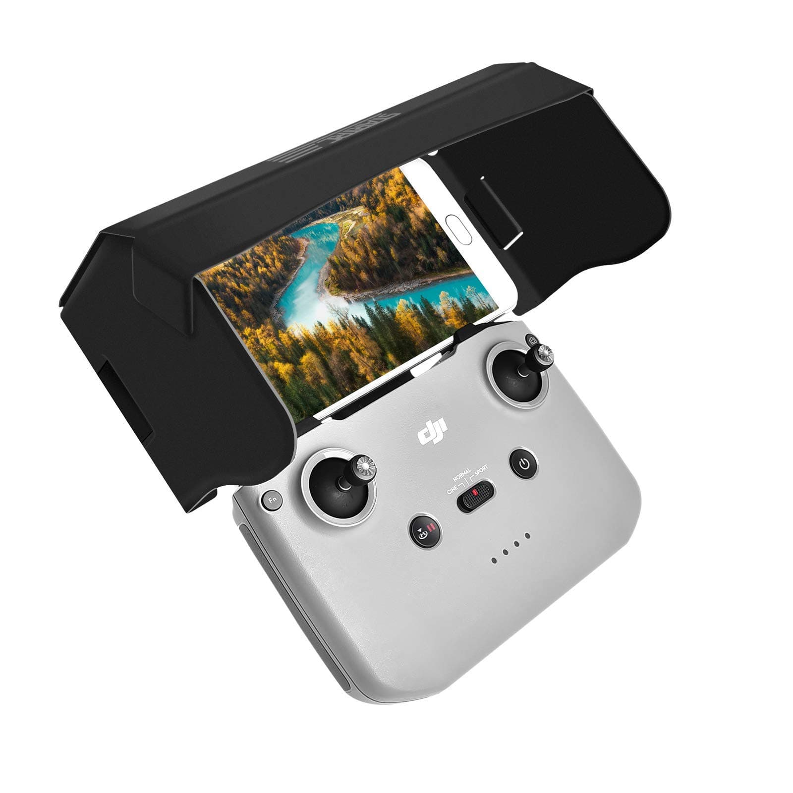 Mini 3 Pro Sun Hood Sunshade,Sun Hood Sun Shield Cover for DJI Mini 3 Pro/Mavic Air 2 Controller Accessories for 4.4-7.1inch Smartphone Screen