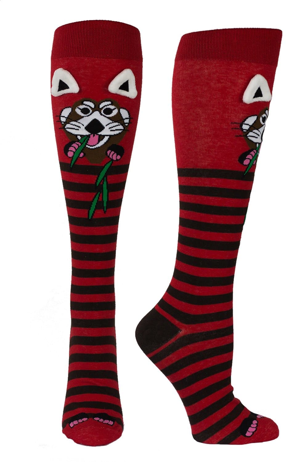 Moosh WalksRed Panda Socks (Age 9 to Adults) Animal Cotton Stockings Gifts | TWIG