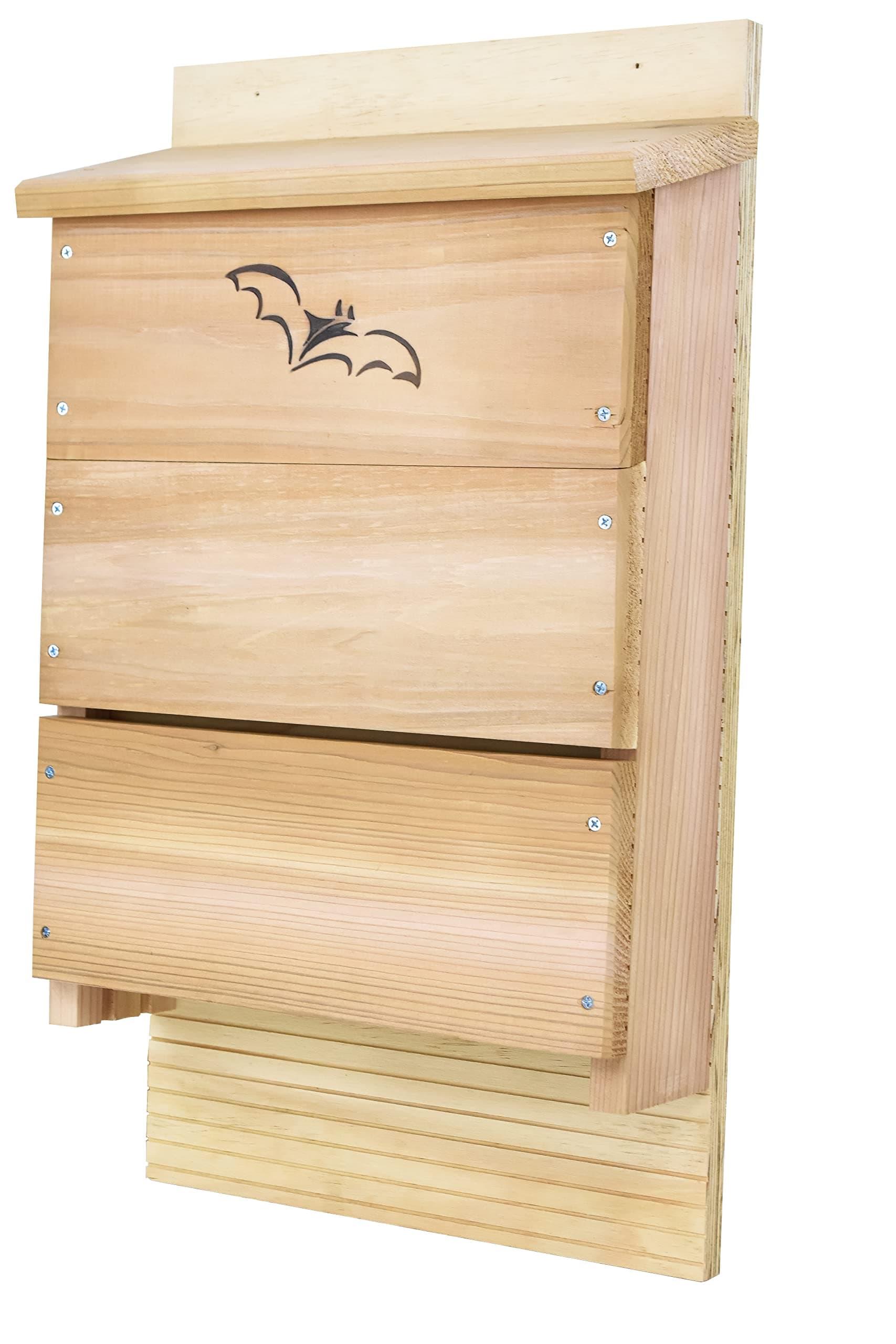 Looker Products Triple Chamber Bat House, Approved by the Organization for Bat Conservation