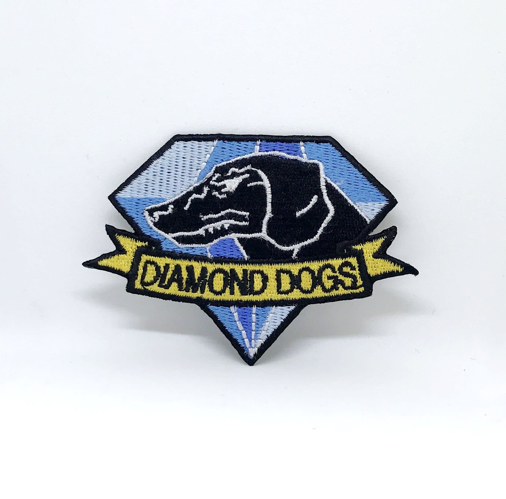 Fox Hound Diamond Dogs Metal Gear Solid Big Boss Snake Embroidered Patch
