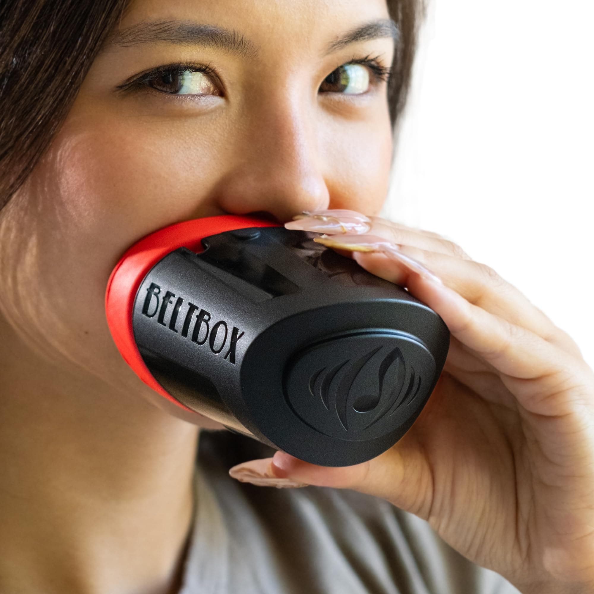 BELTBOX 3.0, Portable Vocal Dampener for Singers, Performers & Actors, Waterproof with Carry Bag & Hands-Free Strap, Vocal Warm-Up Tool