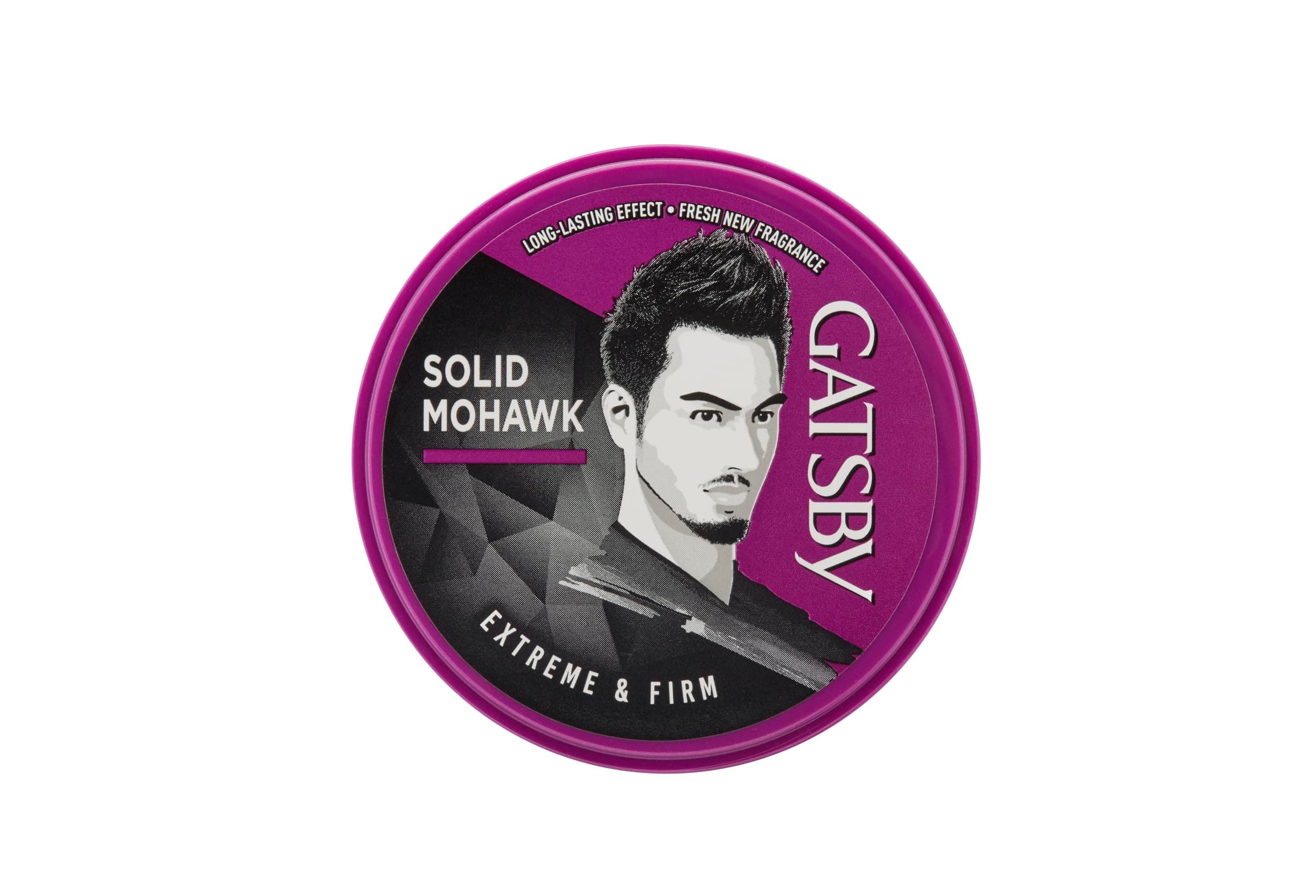 Gatsby Hair Styling Wax Mohawk Firmed Extreme & Firm - 75g