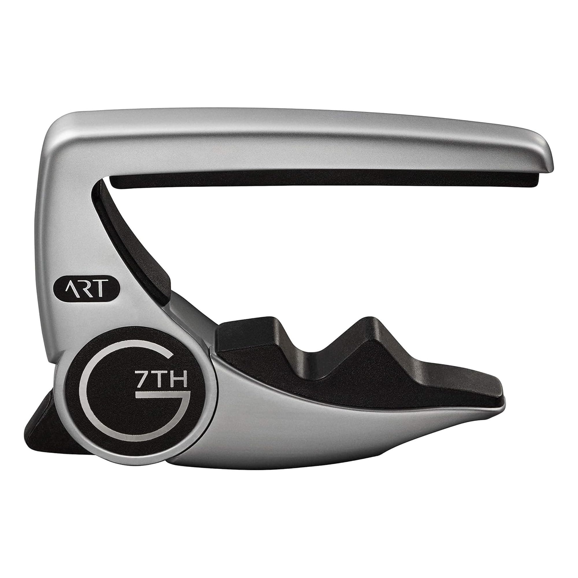 G7th Performance 3 6 String Silver Guitar Capo - Groundbreaking Tension Control & Adaptive Radius Technology - The Perfect Capo for Acoustic and Electric Guitar - UK Designed