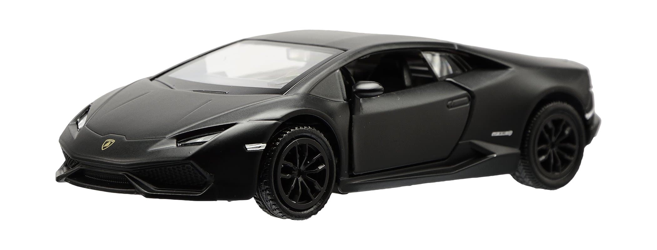 RMZ Metal Lamborghini Huracain Car, Pack of 1, Matte Black