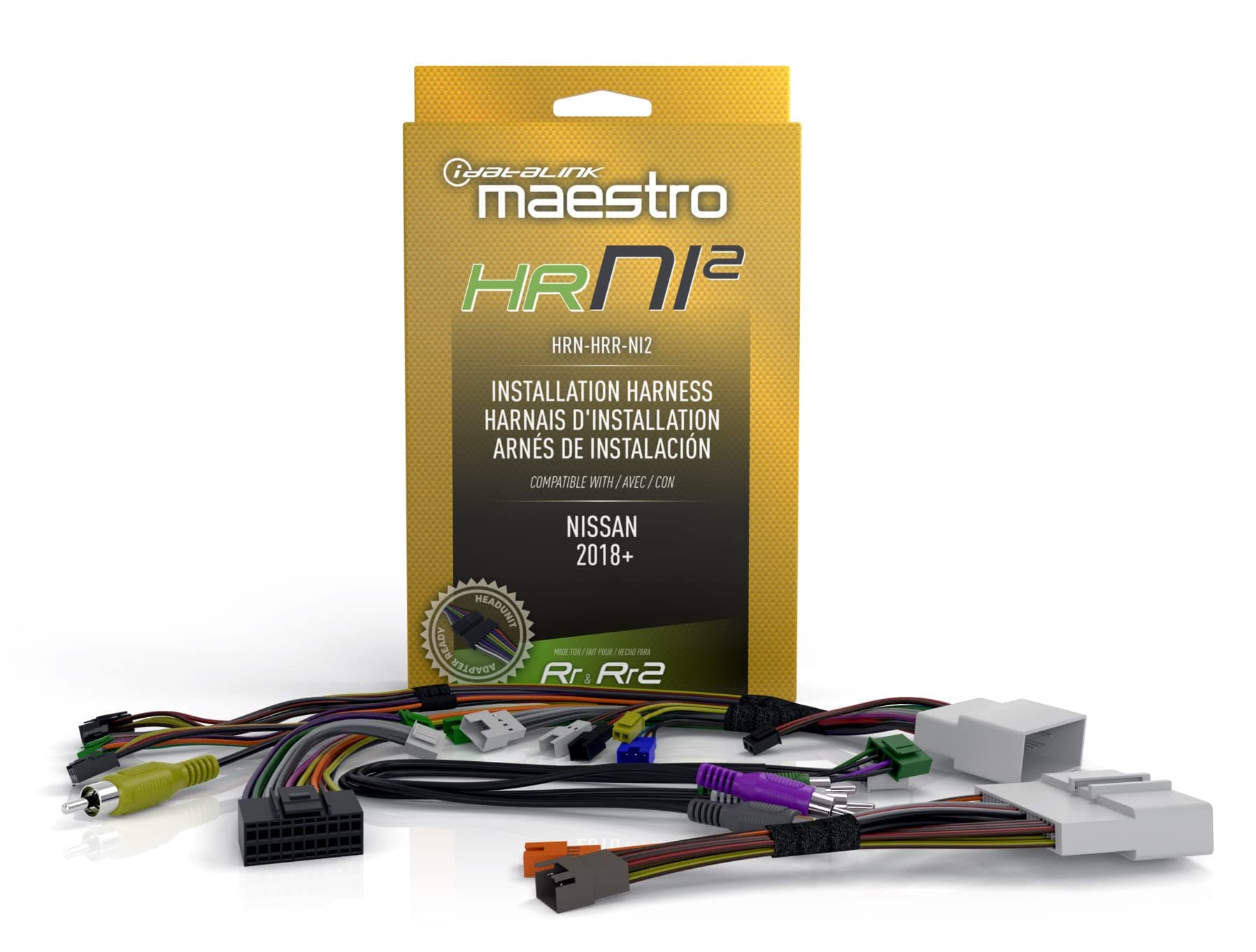 IdatalinkMaestro HRN-HRR-NI2 Plug and Play Harness for Compatible Nissan Vehicles (2018+)