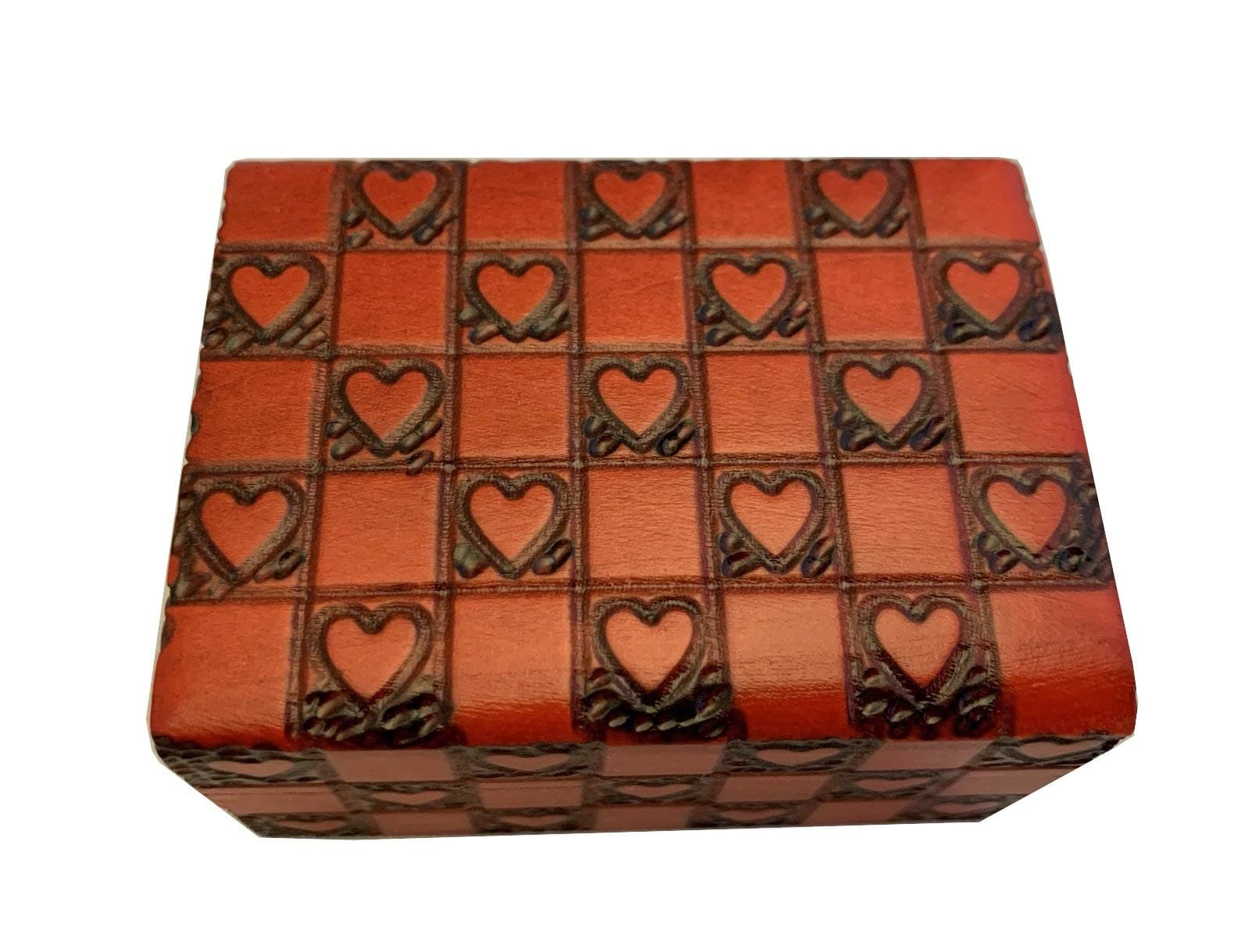 Cornell Handmade Wood Small LOVE Trinket Mini Heart Puppy Keepsake Ring Giving Idea from Poland