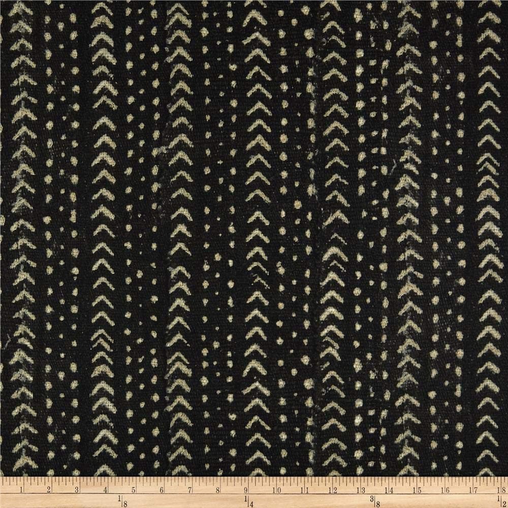 P Kaufmann Angola Mudcloth Basketweave Peppercorn, Fabric by the Yard