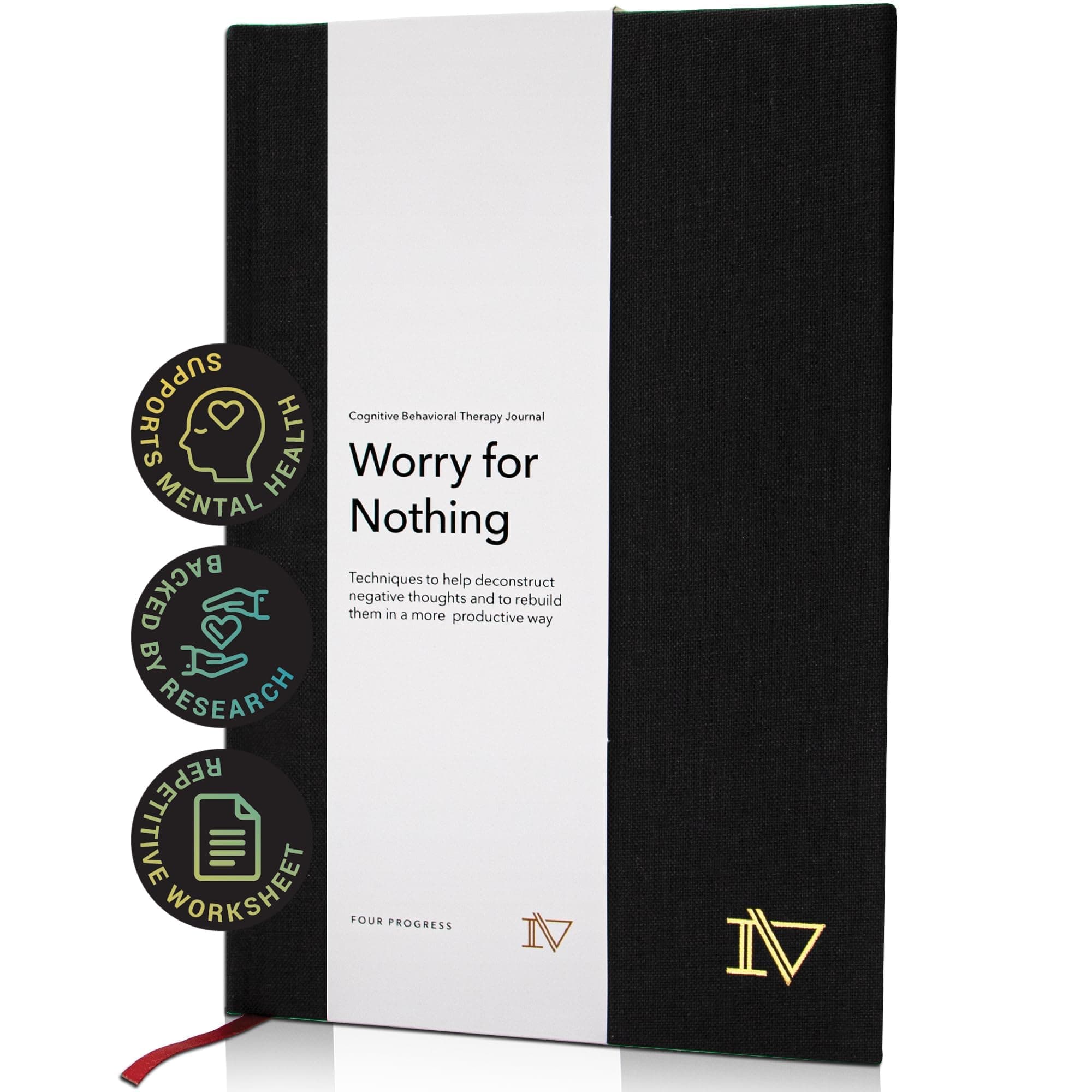 Worry IV Nothing: A Discreet, Guided Anxiety Journal | Journal with Prompts to Calm Anxiety & Improve Mental Health | Promotes Stress Relief & Self Care Unknown Binding – Notebook, 9 May 2020