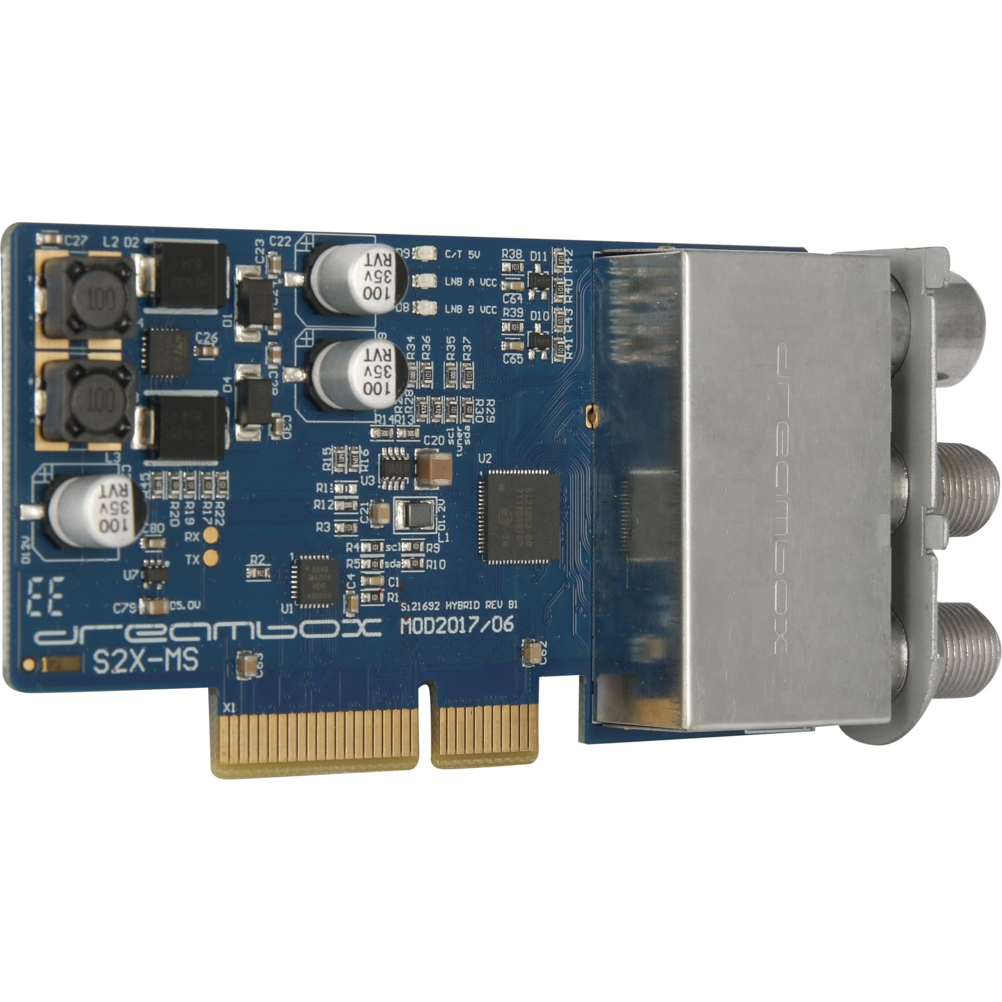 Dreambox Triple 2X DVB-S2 / 1x DVB-C/T2 MultiStream Tuner Silver