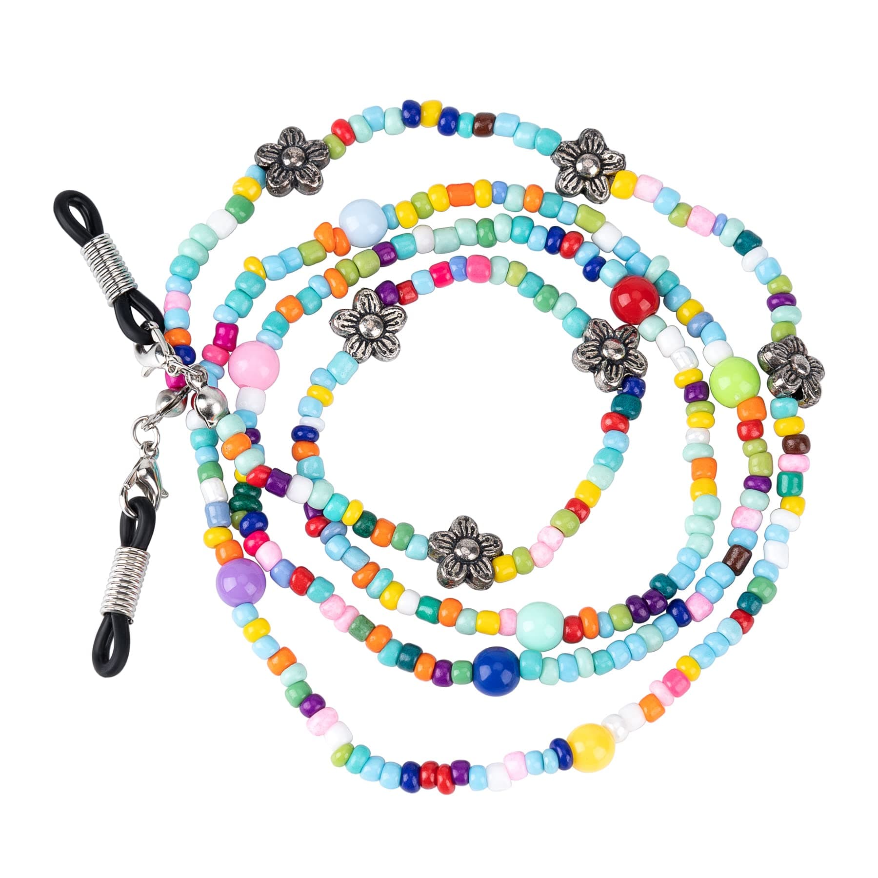 ToshineSunglasses Chain Eyeglasses Holder Eyewear Retainer Eyeglasses Lanyards Reading Glasses Fashion Lanyards Necklace