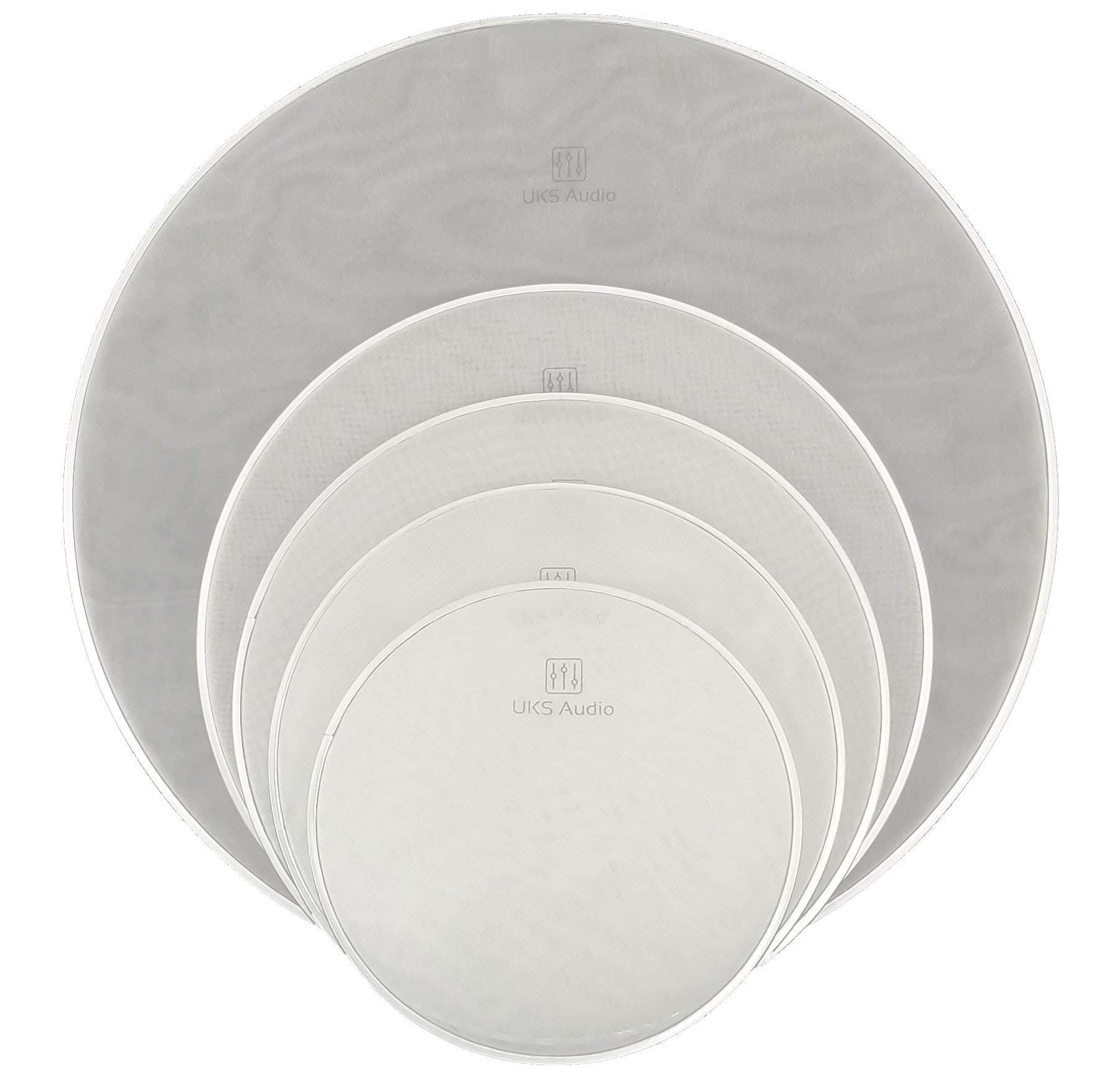 Mesh Drum Heads Silent Standard Pro Pack 2-Ply 10",12",14",16",22" Full Set