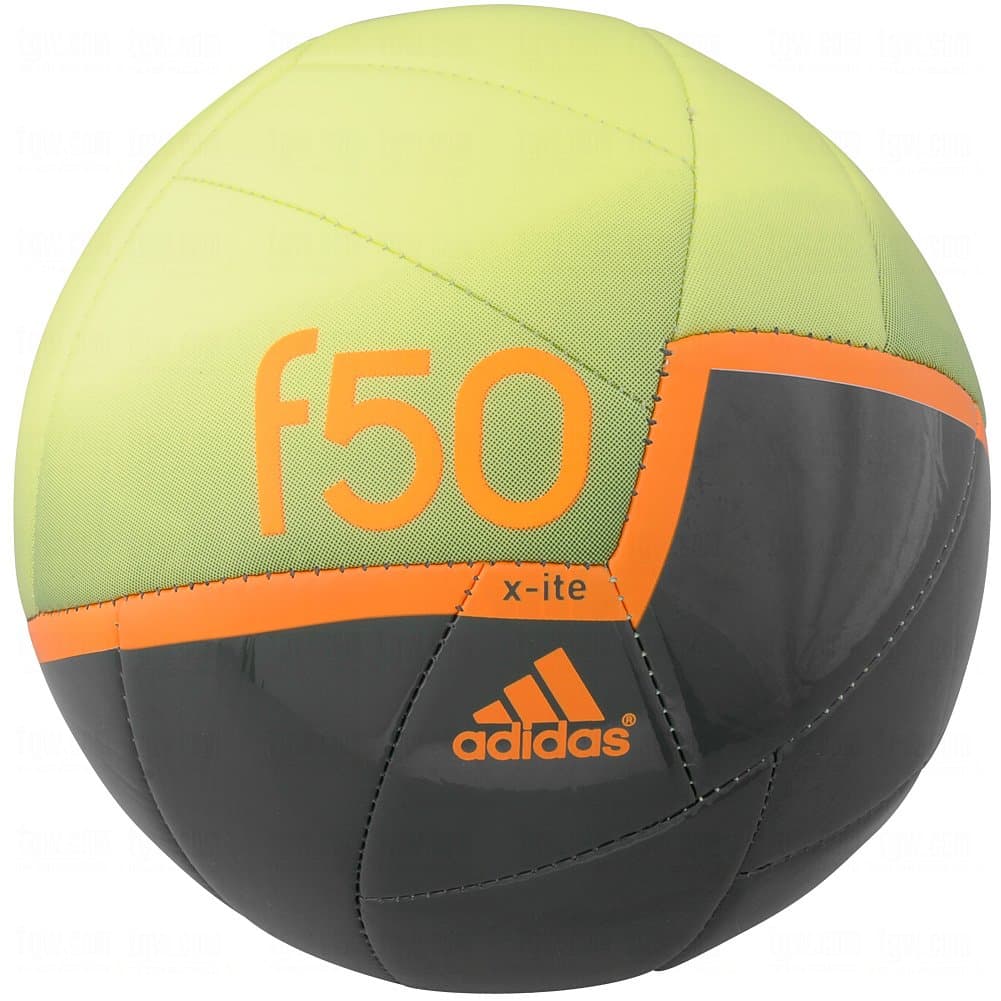 Adidas F50 x-ITE Soccer Ball Green/Orange