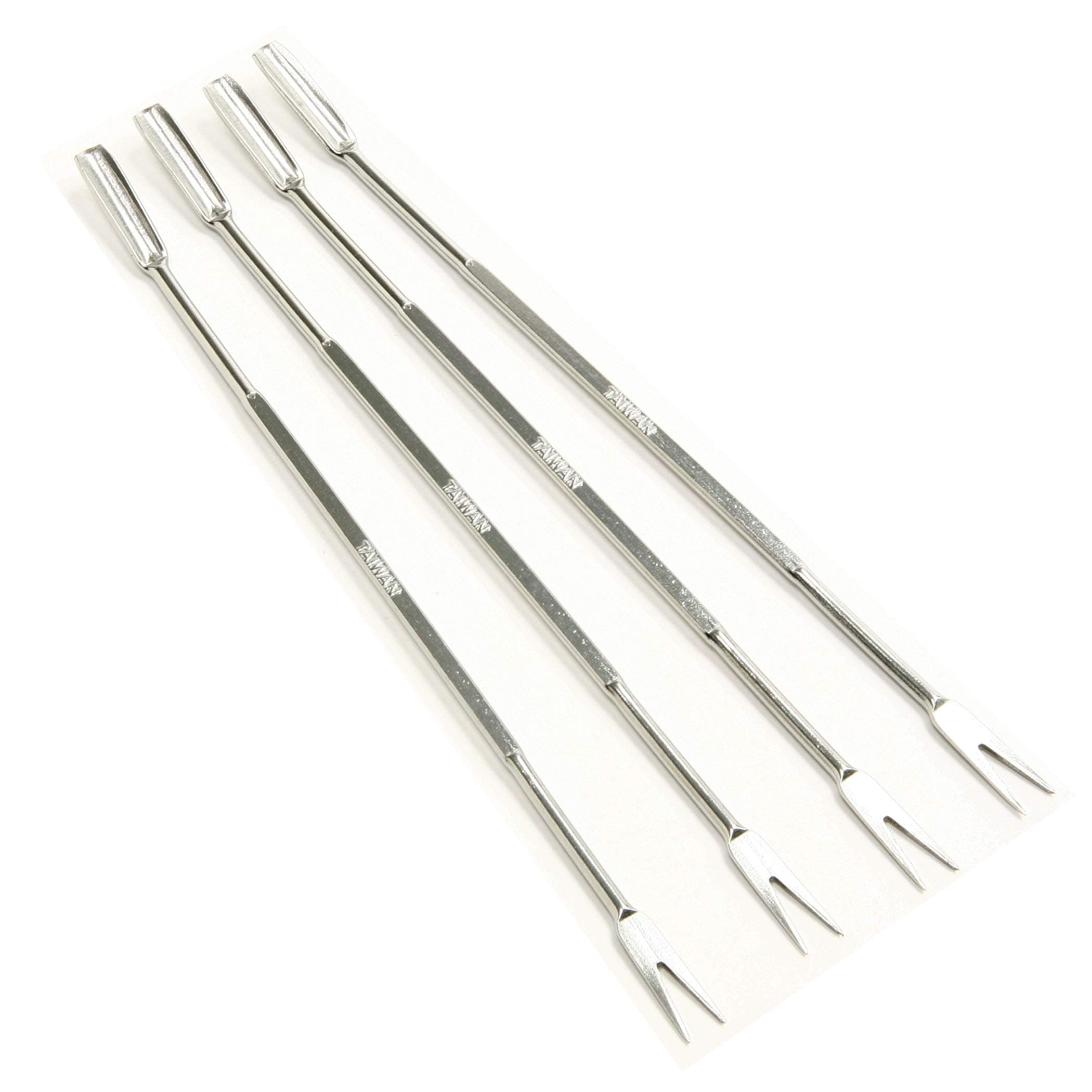 Norpro 801 Stainless Steel Seafood Forks/Picks, Silver, Set of 4