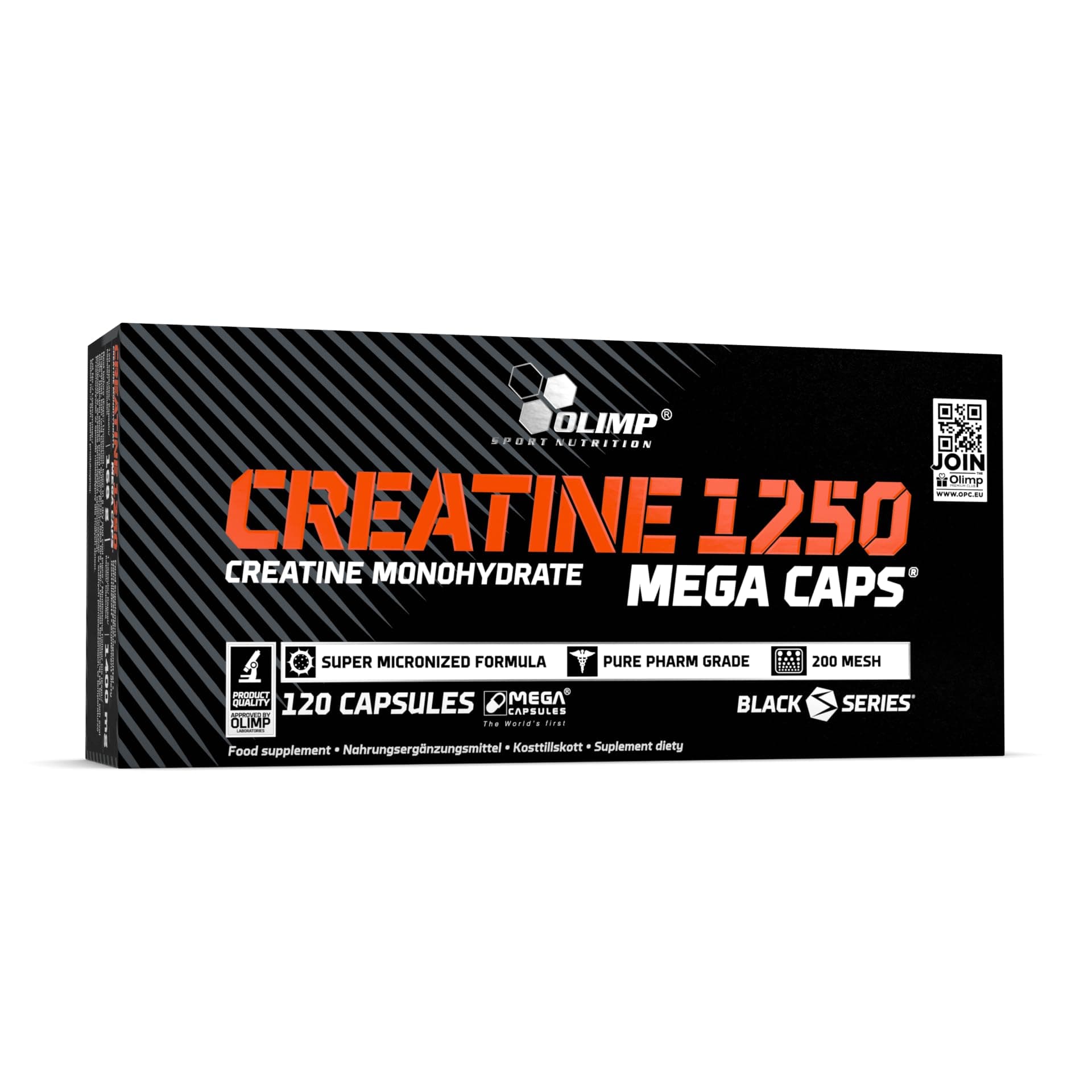 Olimp Creatine 1250 Mega Capsules, 120 Capsules