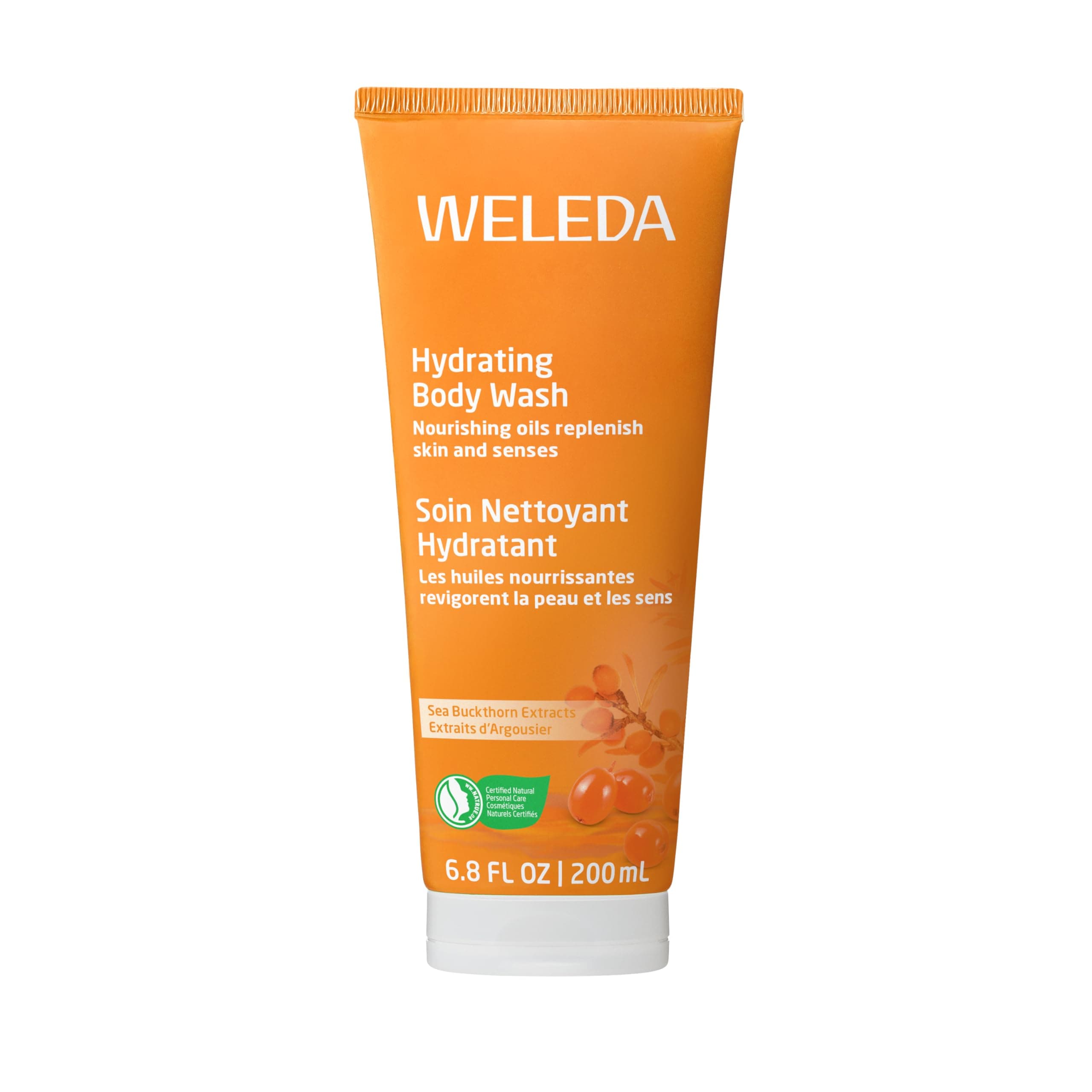 Weleda Sea Buckthorn Creamy Body Wash 200ml