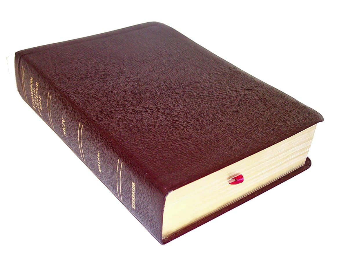 Thompson Chain Reference Bible: NKJV-burgundy Bonded Leather – March 1, 2011