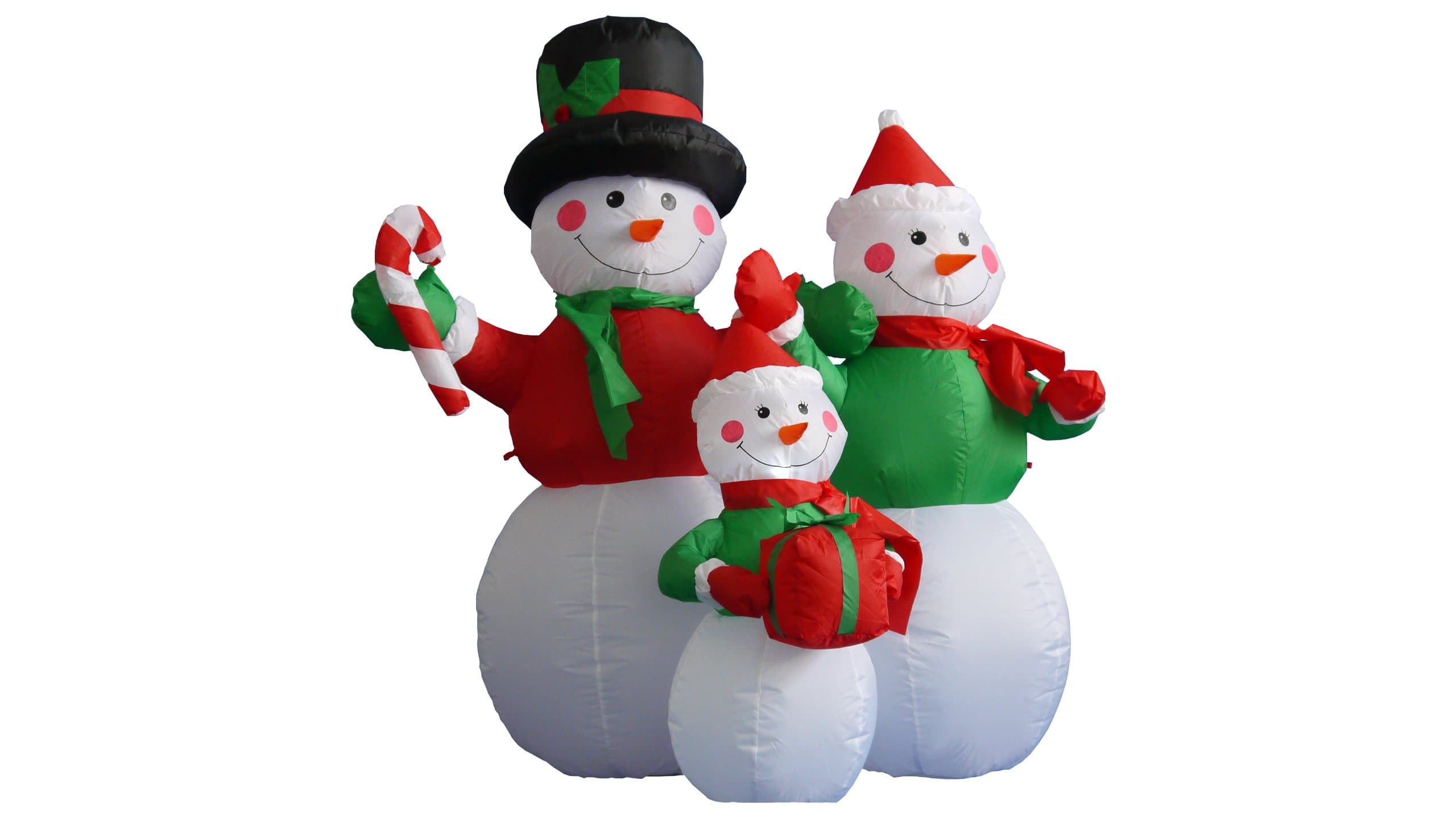 4 Foot Christmas Inflatable Snowmen Family Party Decoration by BZB Goods