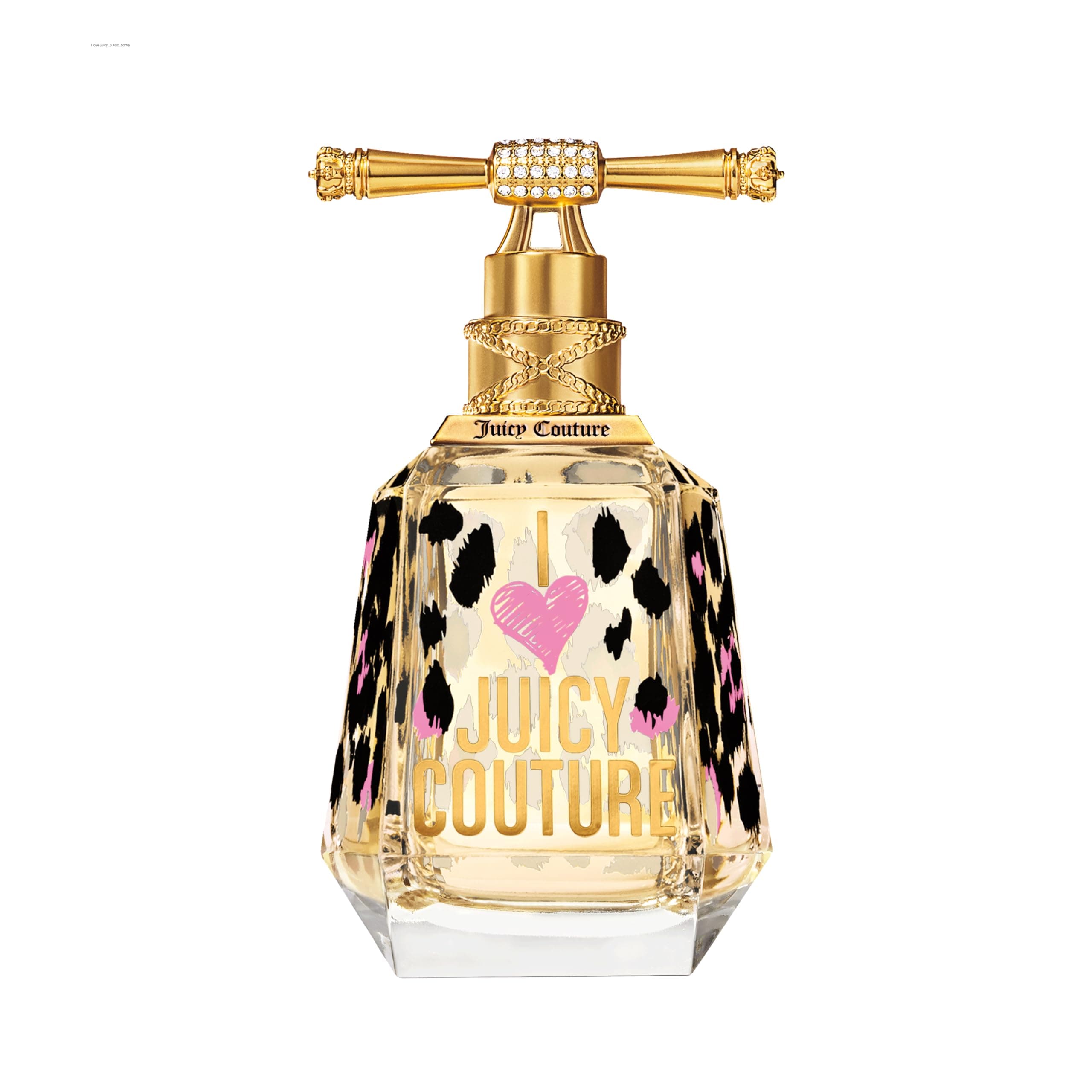 I Love Juicy Couture Eau De Parfum, Women's Perfume with Notes of Candy Apple, Tiger Lily & Patchouli - Fruity & Floral Perfume for Women, EDP Spray, 3.4 fl oz