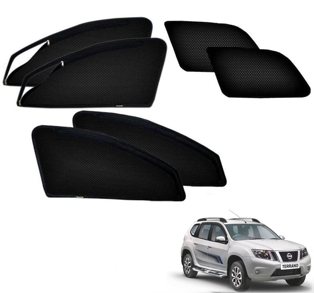 Kozdiko Zipper Magnetic Sunshade for Nissan Terrano/Renault Duster