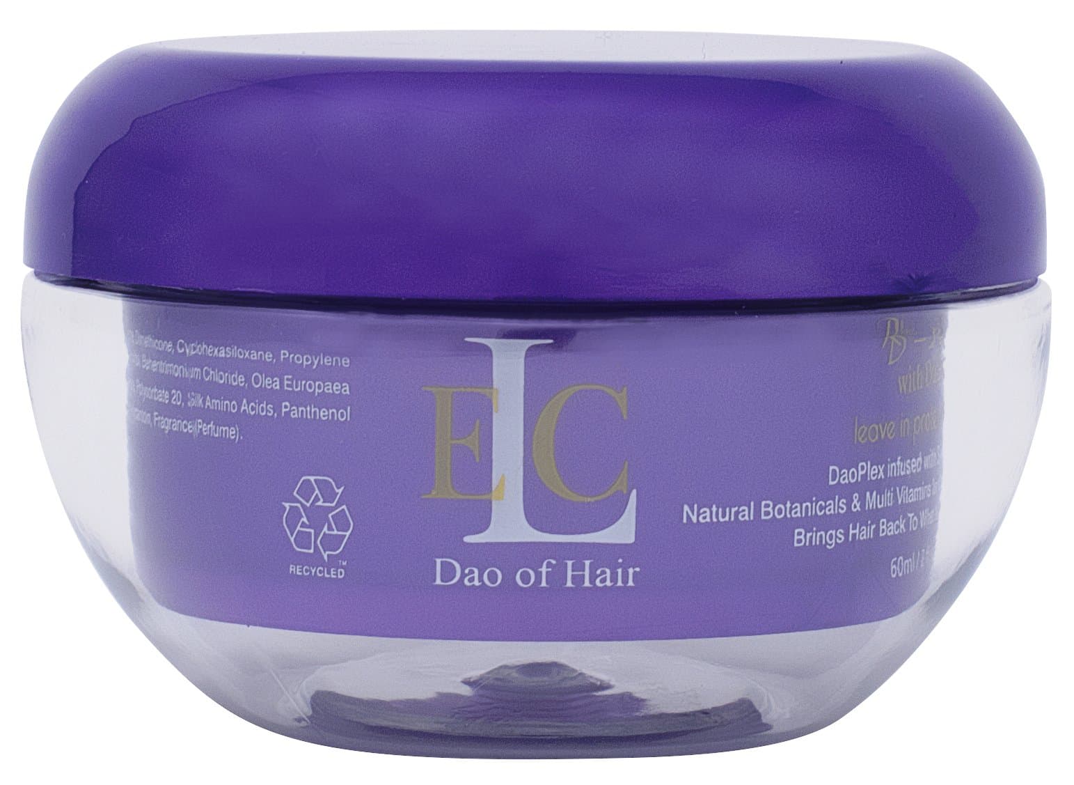 ELC Dao of Hair Repair Damage RD Plus Leave-In Protein Cream (2 oz) Healing & Smoothing Leave-in Treatment, Repairs, Smooths, Heat & Color Protection, Blocks Humidity & Frizz. Reduces dry time.