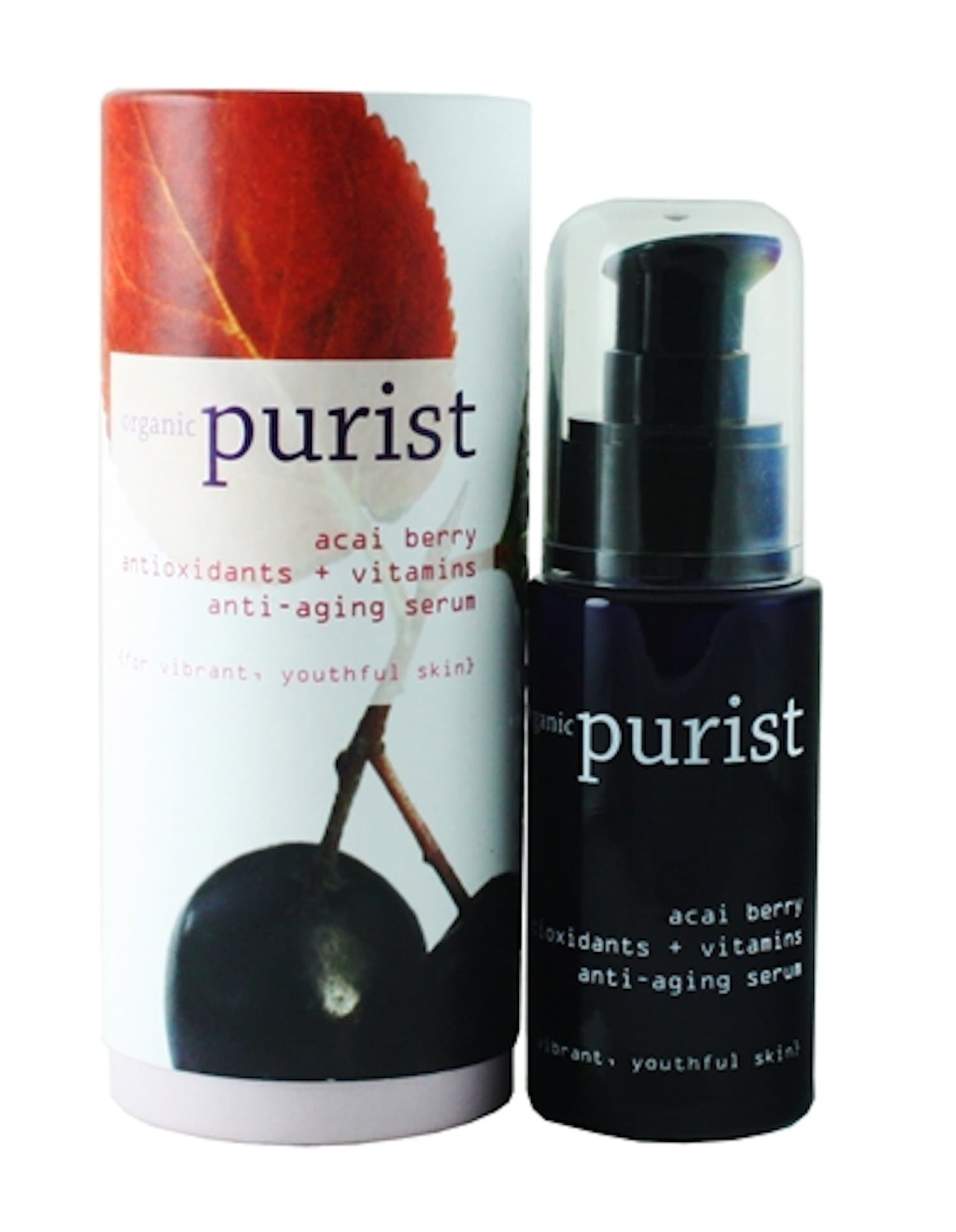 Purist Acai Berry Antioxidants + Vitamins Anti-Aging Serum: 1 fl. oz 30 ml
