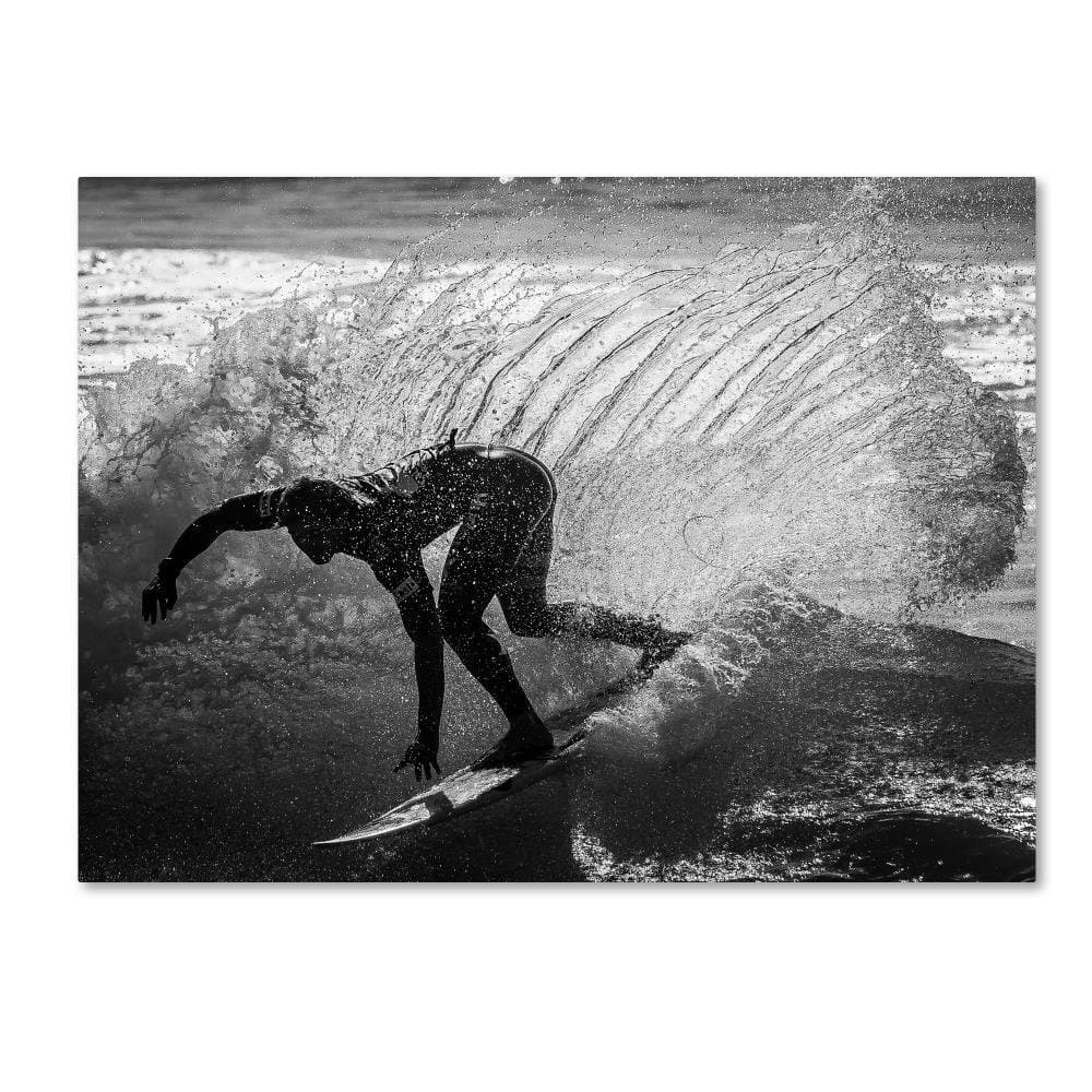 Power Turn by Eric Verbiest, 18x24-Inch Canvas Wall Art