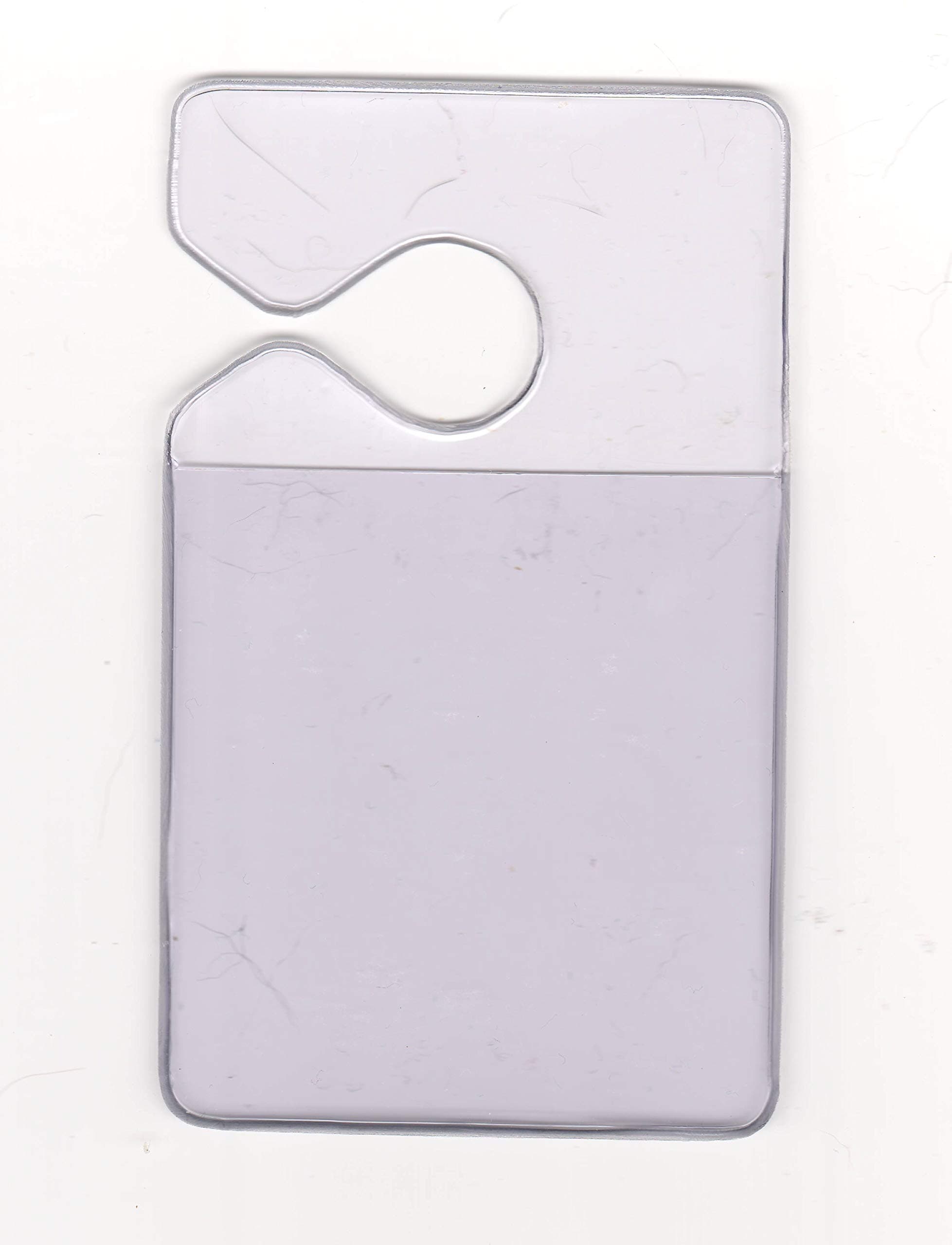 Clear Vertical Vehicle Parking Pass Hang Tag Holder 1840-3600