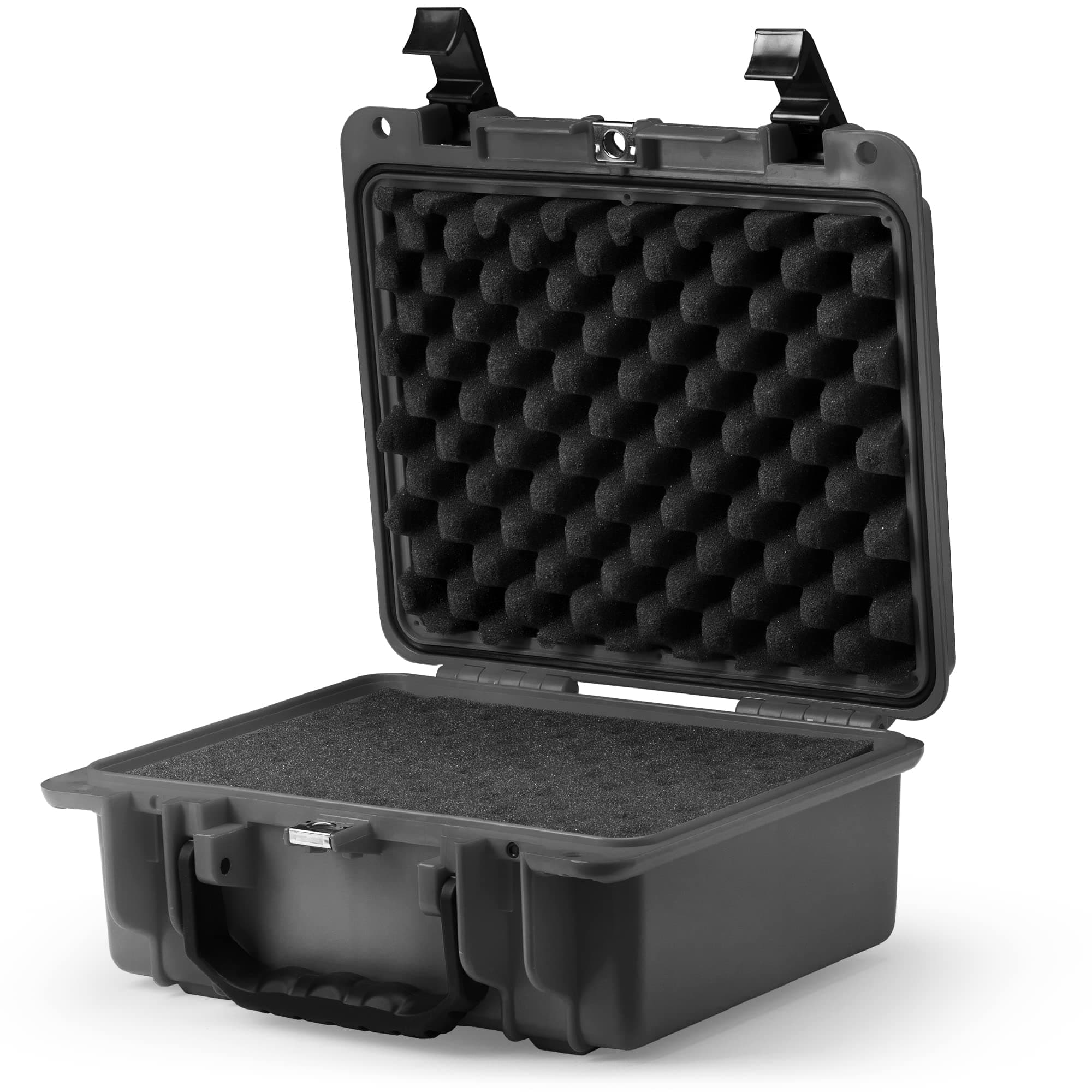 Seahorse 300 Heavy Duty Protective Dry Box Case with Accuform Foam - TSA Approved/Mil Spec / IP67 Waterproof/Airtight/USA Made for First Aid Kits, Emergency Box, Camera
